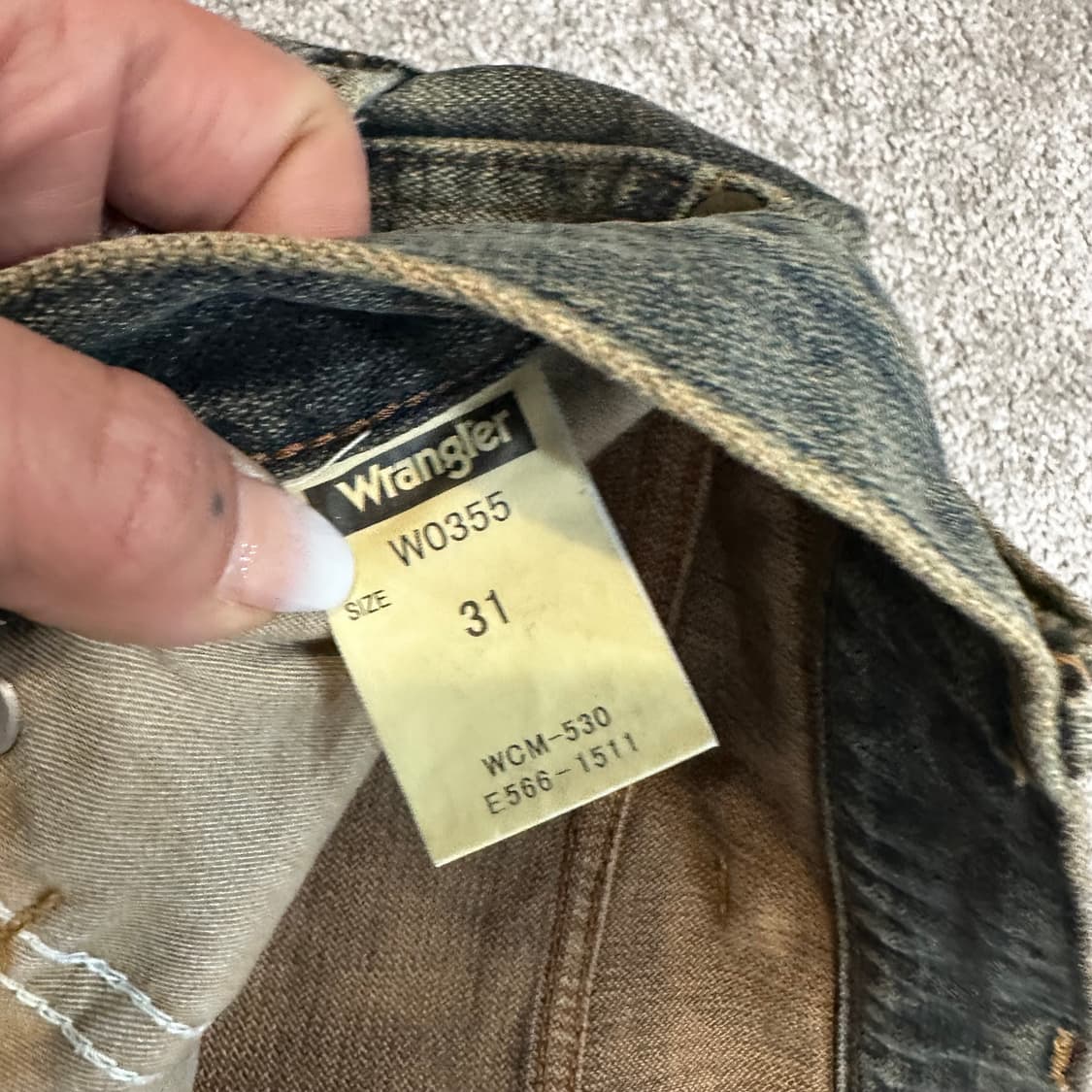 랭글러 데님팬츠(31) 상품이미지7