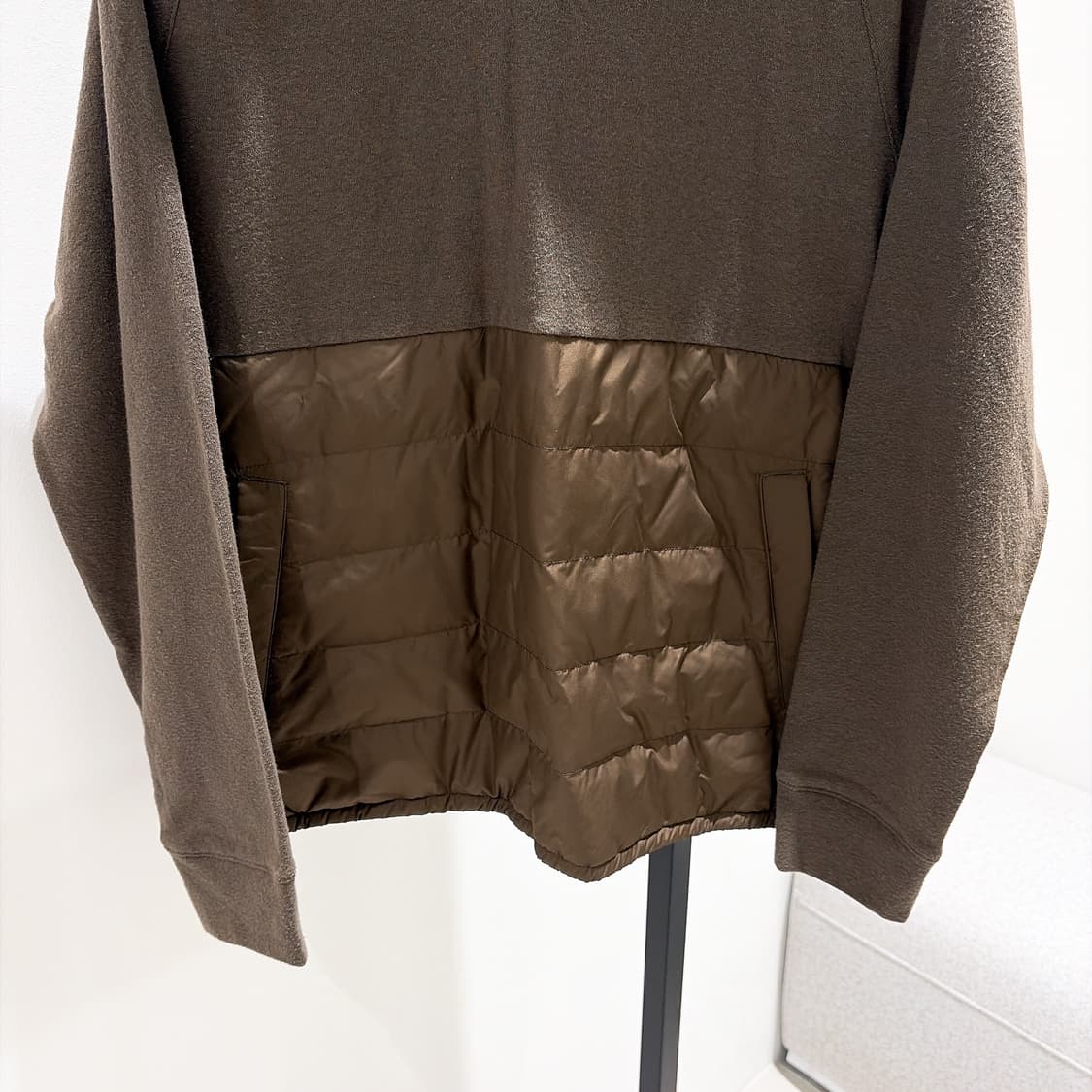 (정품/새상품) 제임스펄스 요세미티 남성 올리브 믹스 구스다운 후드 상품이미지3