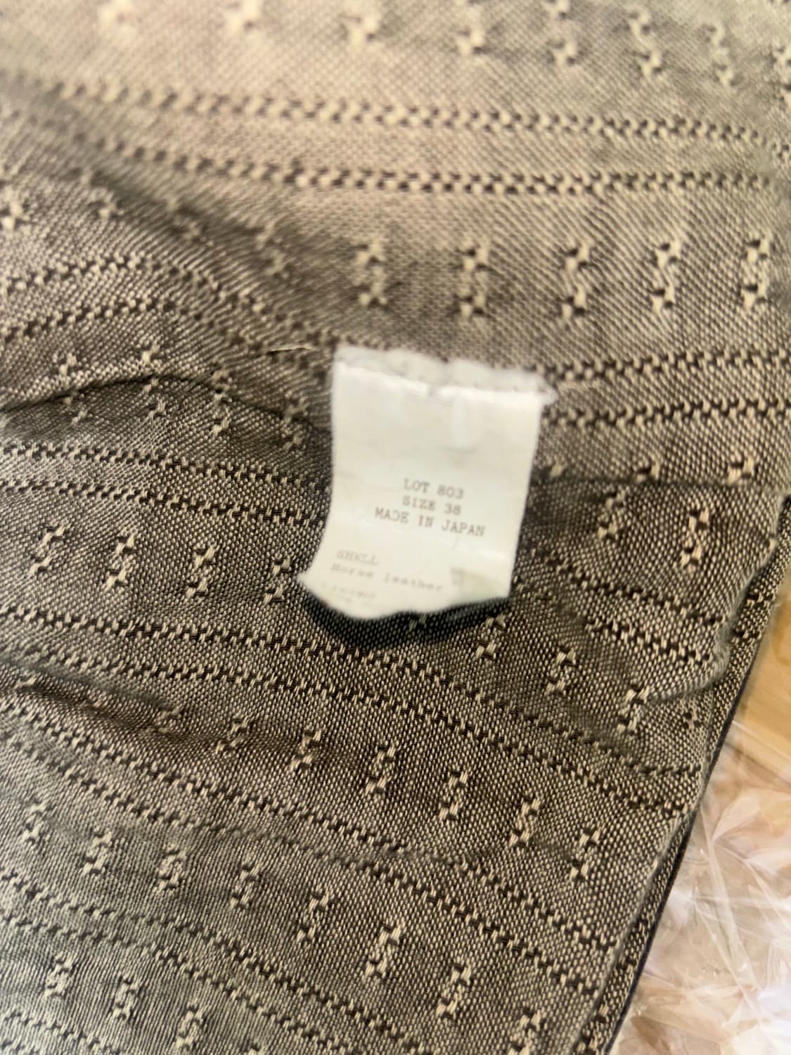 타이가타카하시 Lot803 레더 자켓 상품이미지7