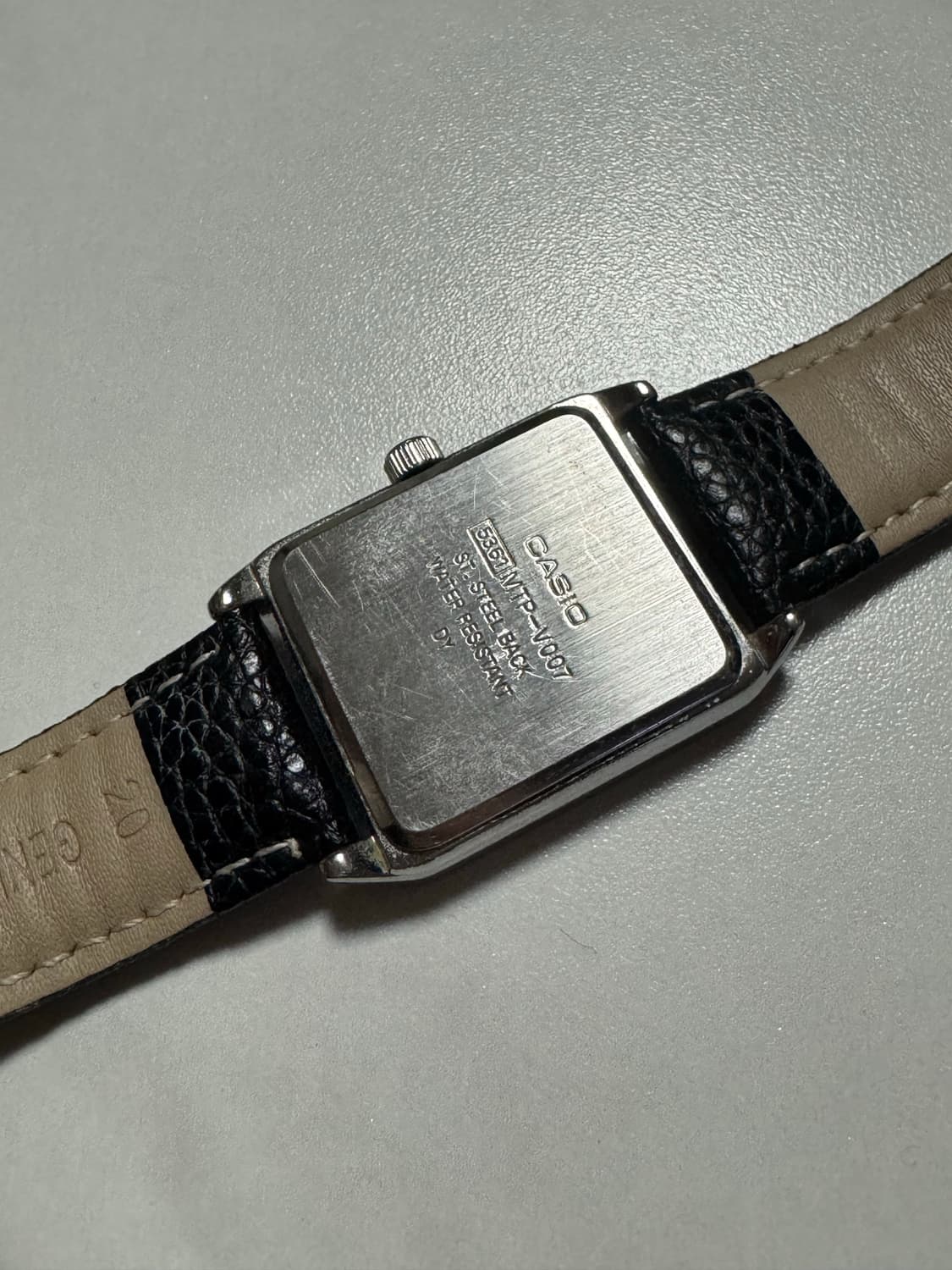 카시오 MTP-V007 흰판 블랙 상품이미지3