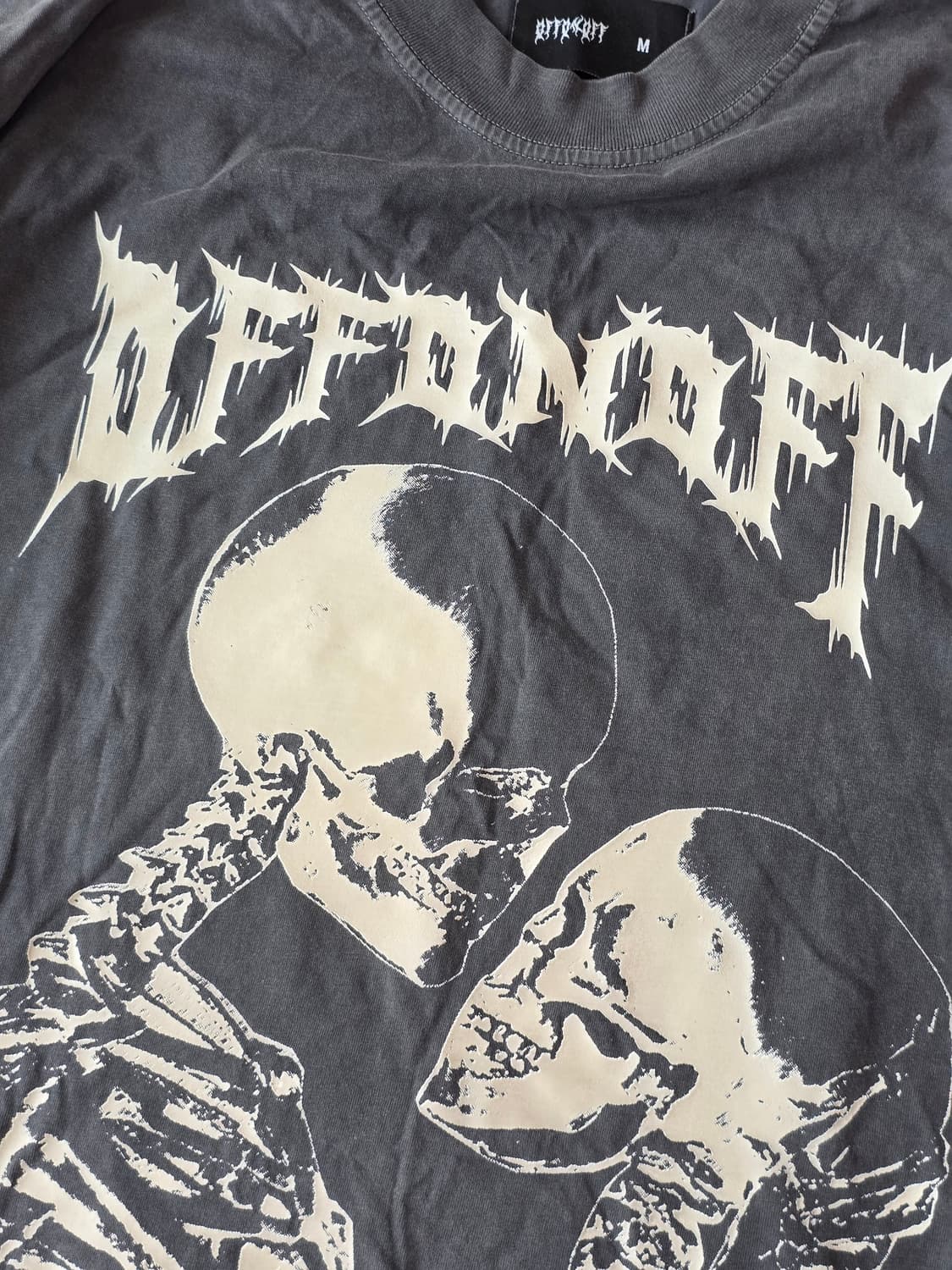 OFFONOFF CLUB 오프온오프클럽 스컬 반팔 상품이미지3