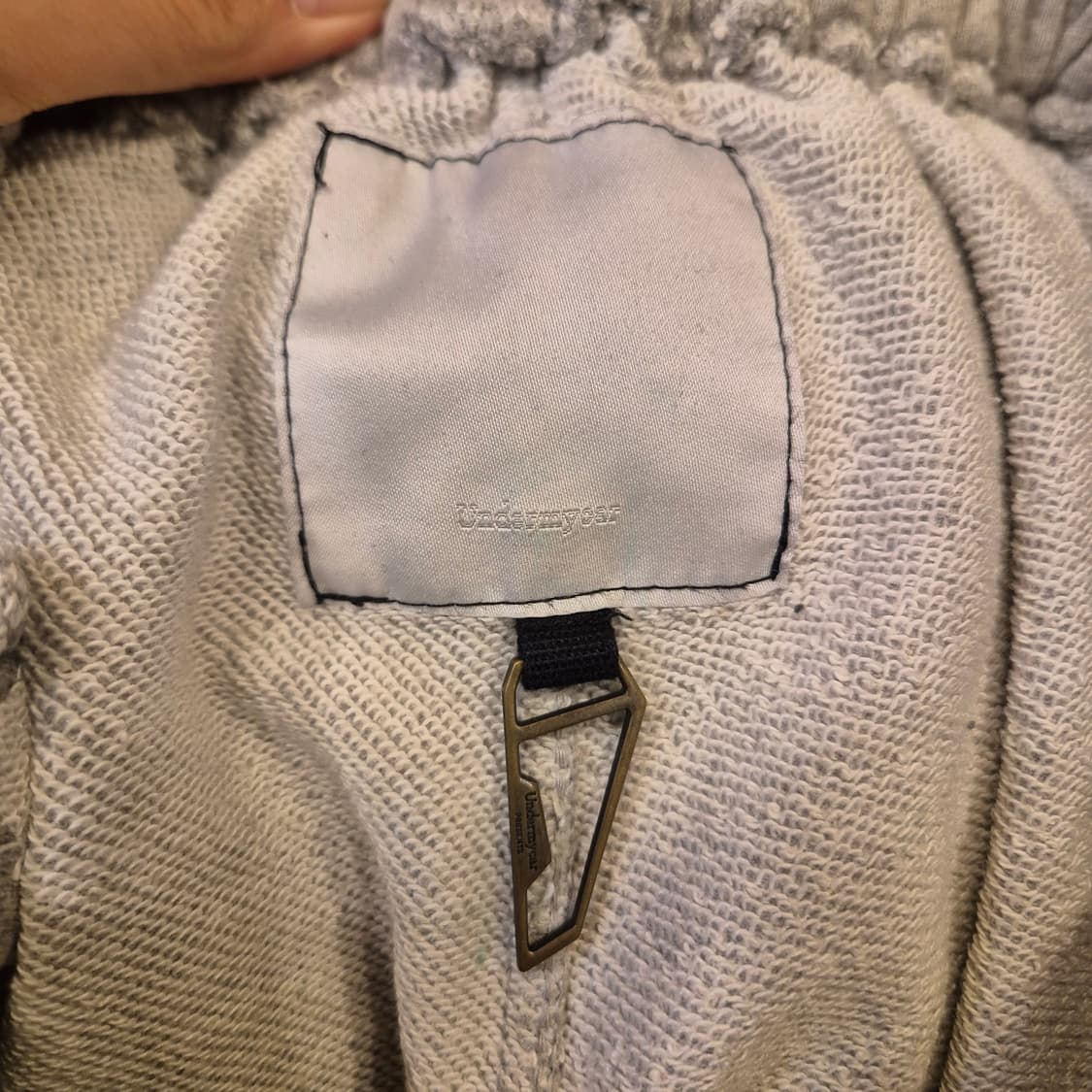 30~32인치 페인팅나염 면 와이드핏 밴딩팬츠  상품이미지3