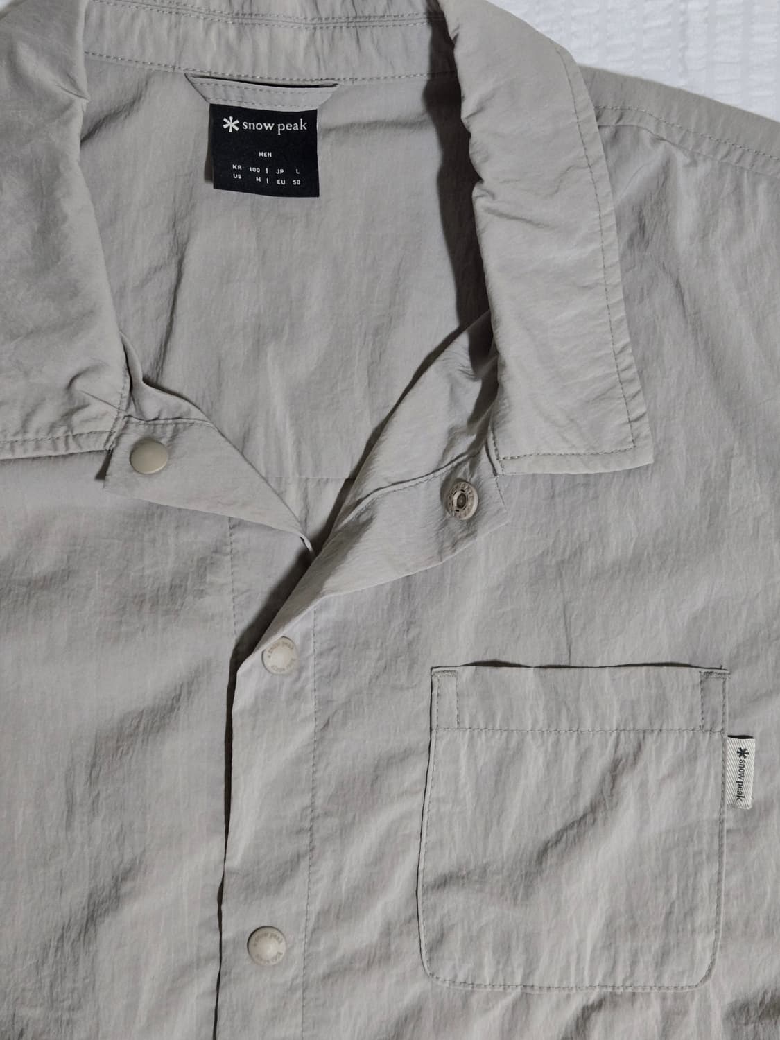 스노우피크 냉감 반팔셔츠 상품이미지4