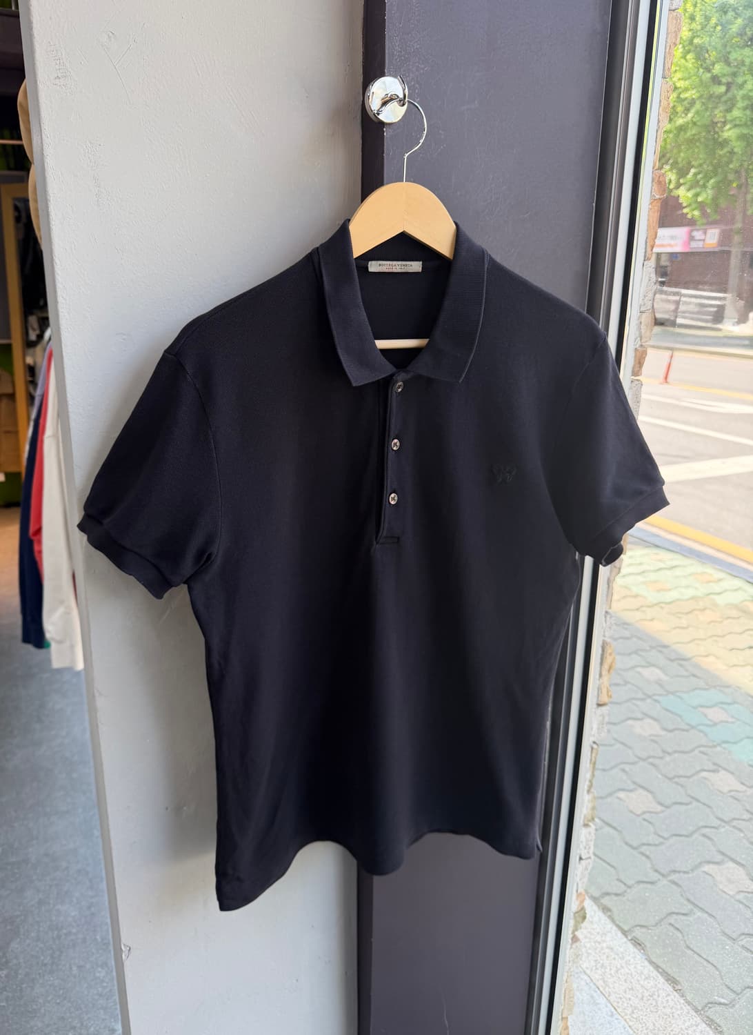 .48/ 보테가베네타 2000AW 로고 자수 폴로반팔 상품이미지2