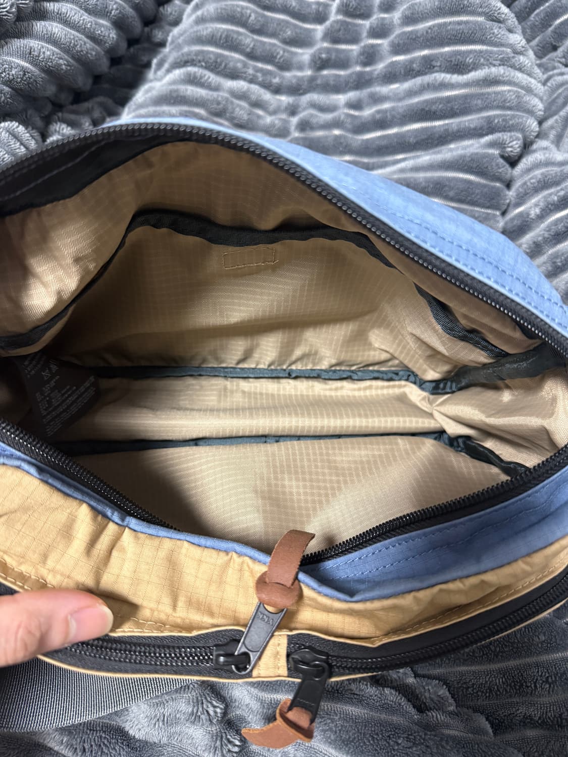 그레고리 유틸리티 숄더 크로스백 베이직/블루 상품이미지4