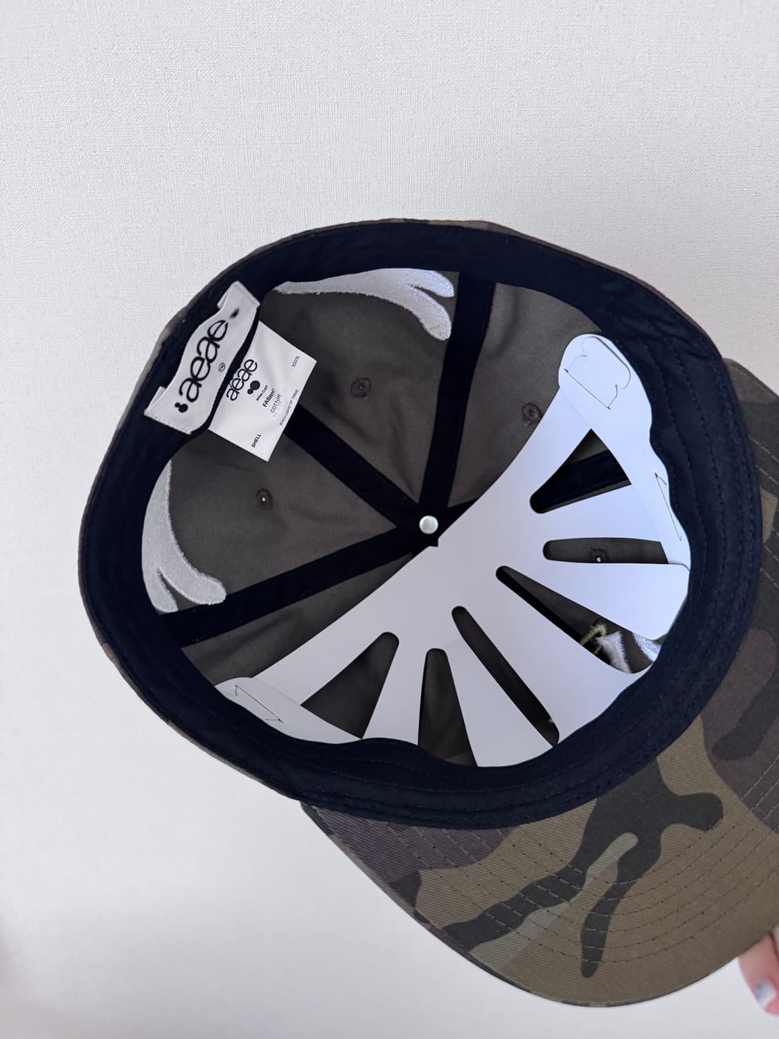 AEAE AE SYMBOL ANGEL WING CAP [CAMO]  상품이미지4