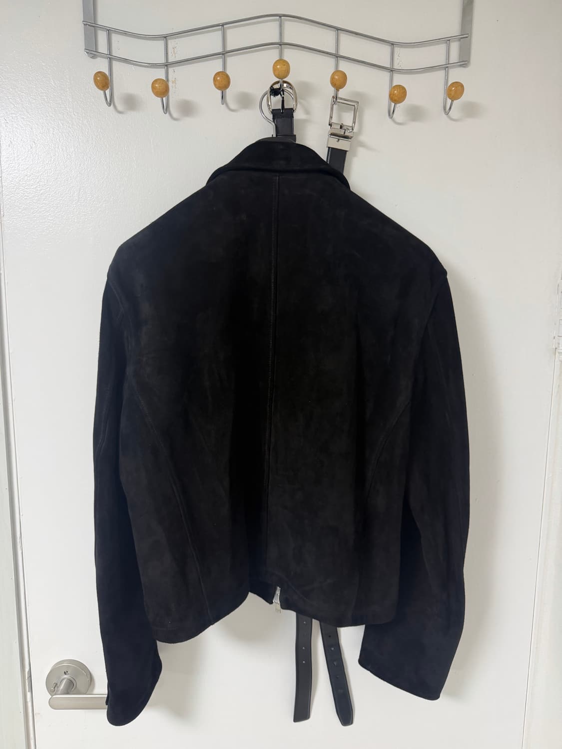 토니웩 스웨이드 자켓 블랙 24FW XL 상품이미지2