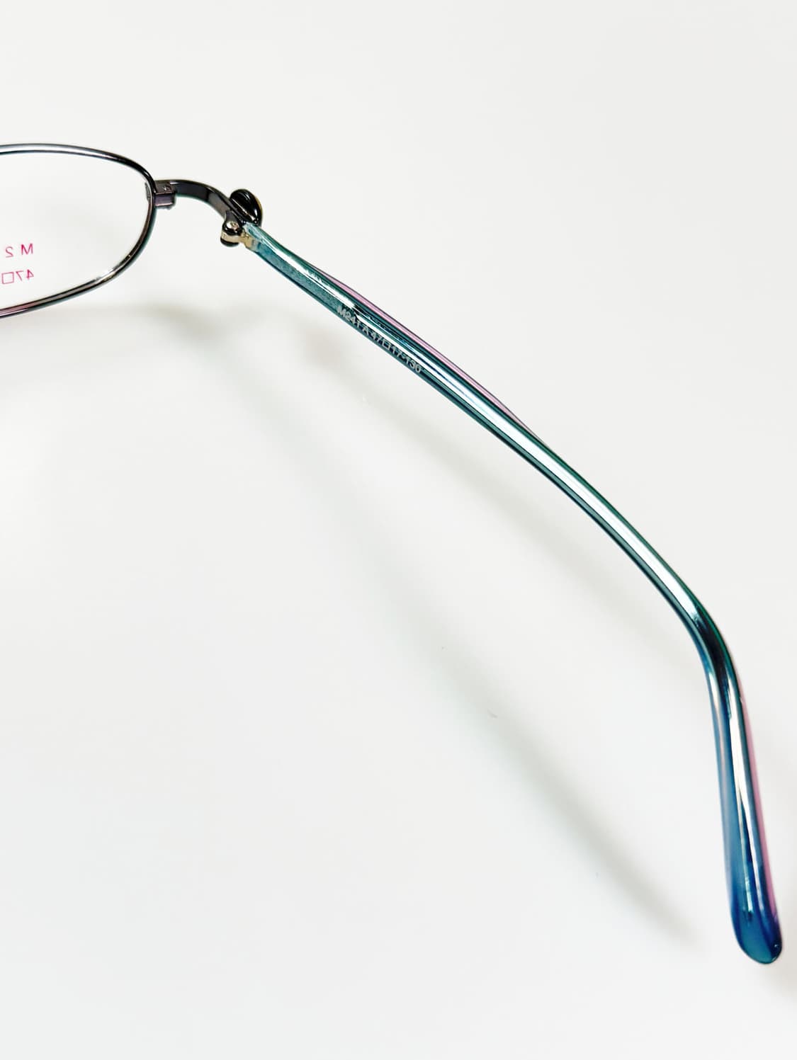 90s DISNEY 미키 슬림 오벌 메탈 프레임 빈티지 안경 상품이미지7