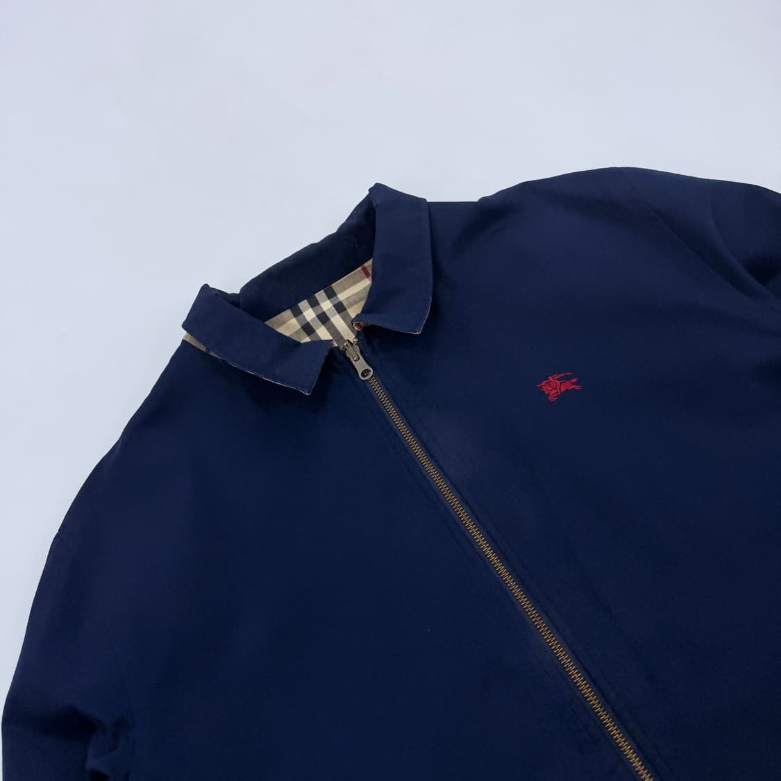 버버리 리버시블 노바체크 해링턴 자켓 상품이미지3