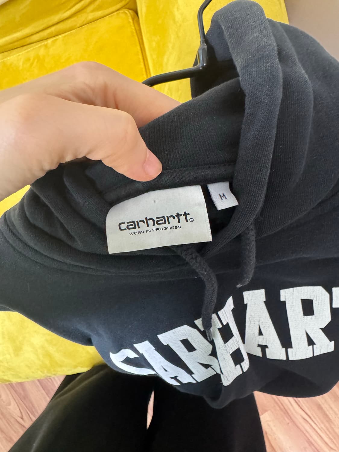 칼하트 후드티 검정 상품이미지3