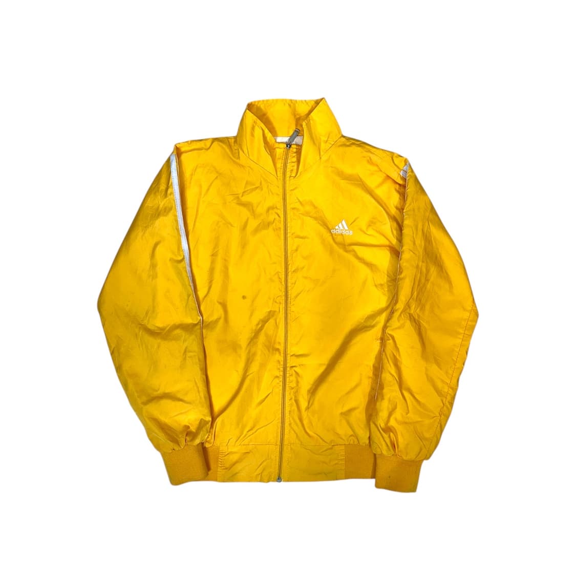 아디다스 옐로우 화이트 삼선 트랙탑 져지 상품이미지5