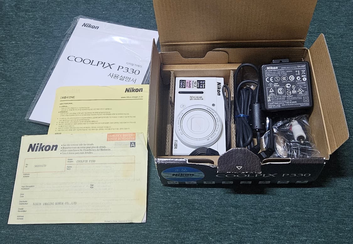 풀박/니콘 쿨픽스 p330 빈티지 디카 판매합니다 상품이미지7
