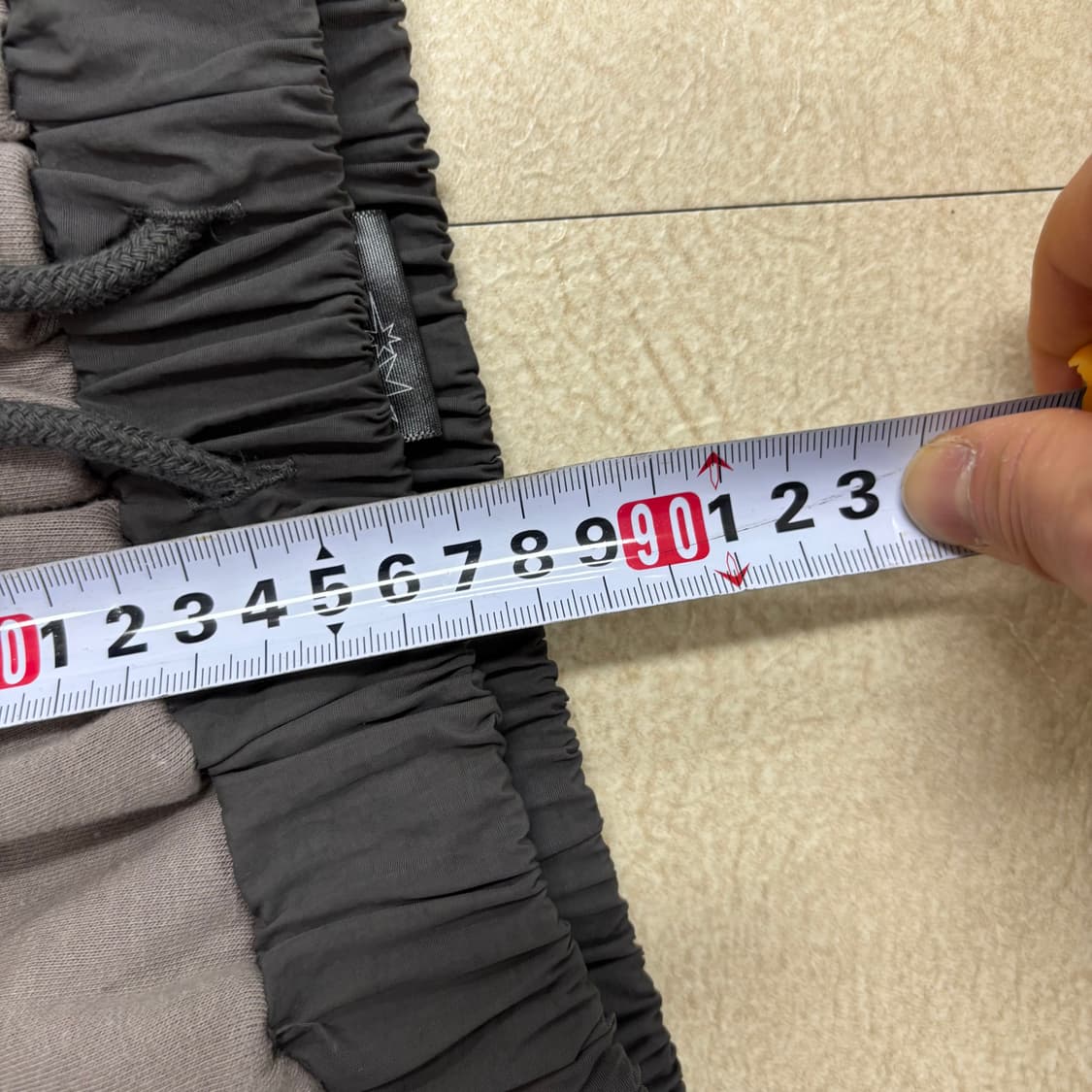 나이스고스트클럽 그레이 롱 스커트 상품이미지4