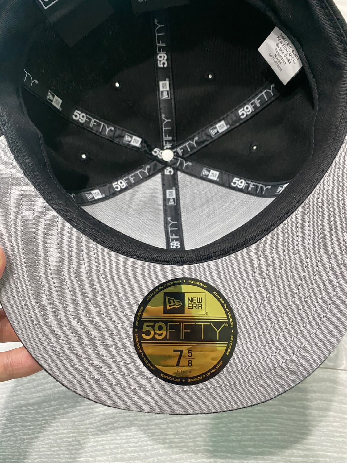 슈프림 본즈 뉴에라 블랙 상품이미지3