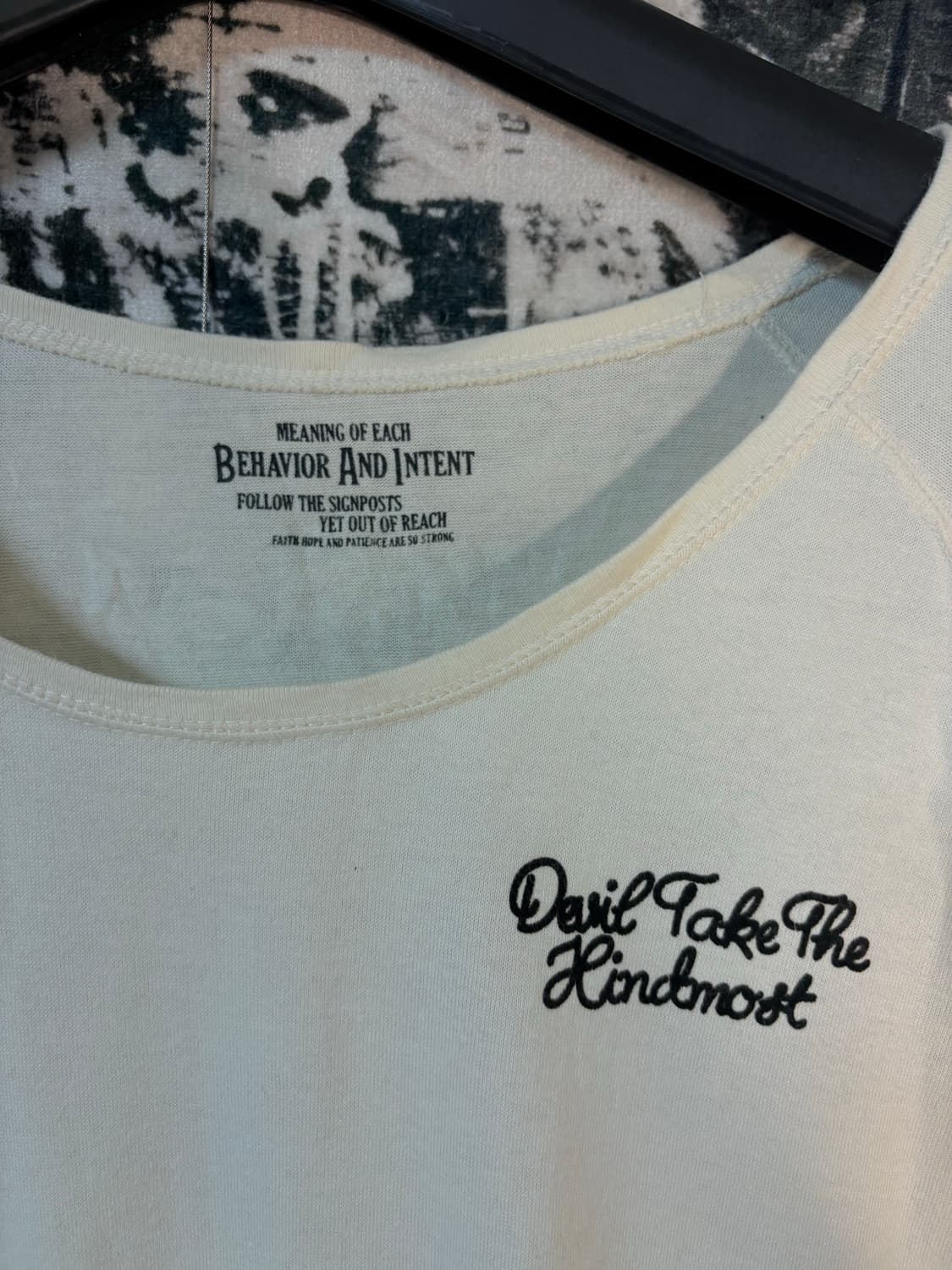 BEHAVIOR AND INTENT long sleeve t-shirt  상품이미지2