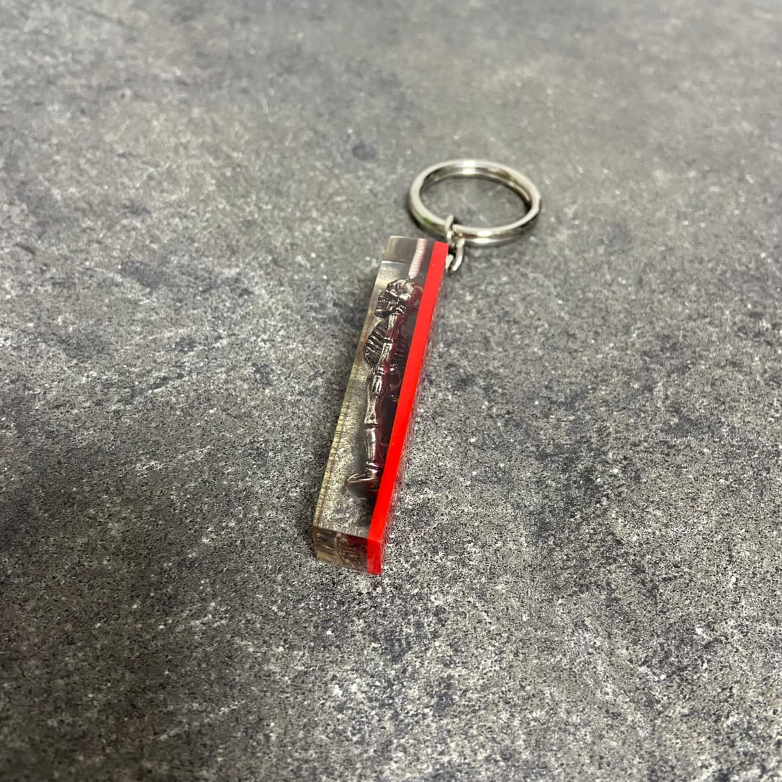 (OS) 슈프림 키체인 키링 키홀더 열쇠고리 스켈레톤 레드 상품이미지3