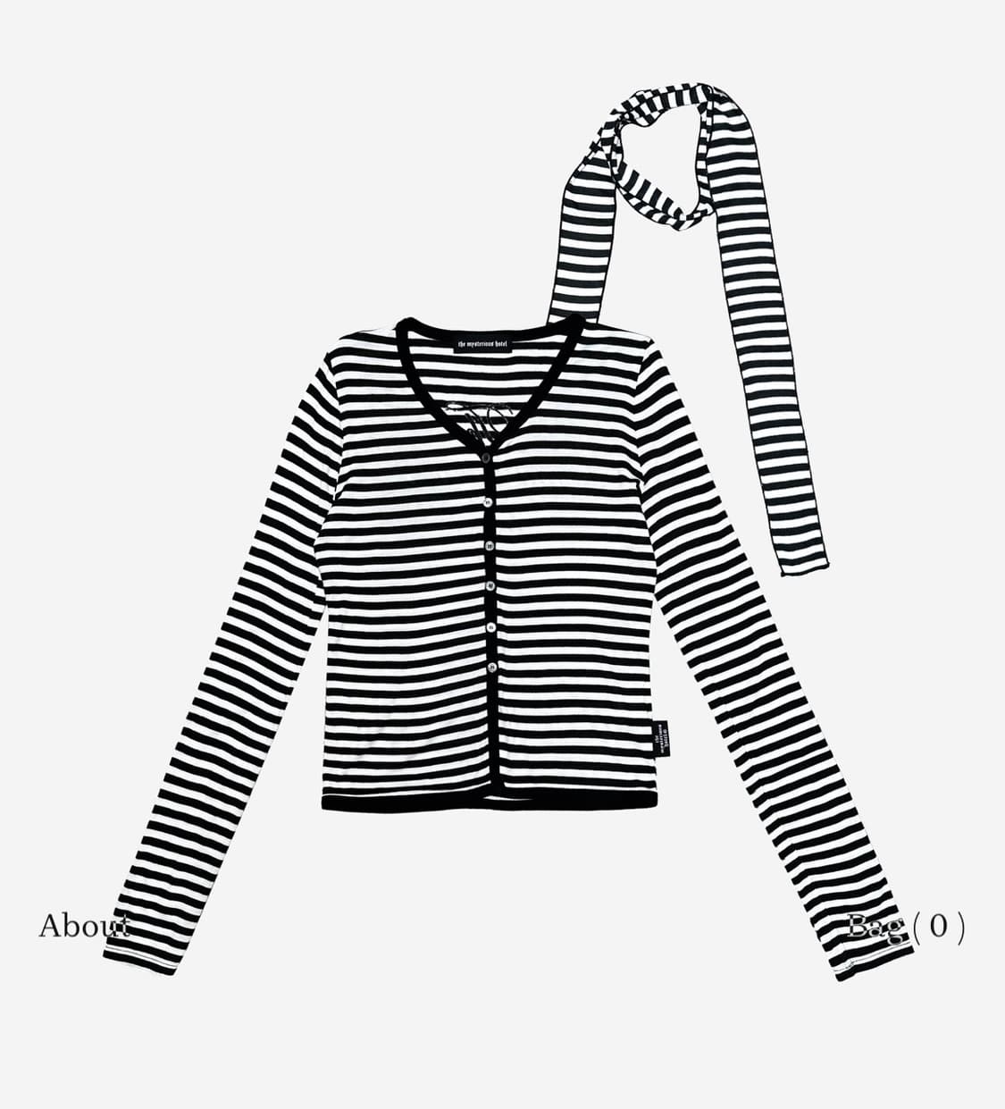 더미스테어스호텔 스트라이프 가디건 세트 상품이미지6