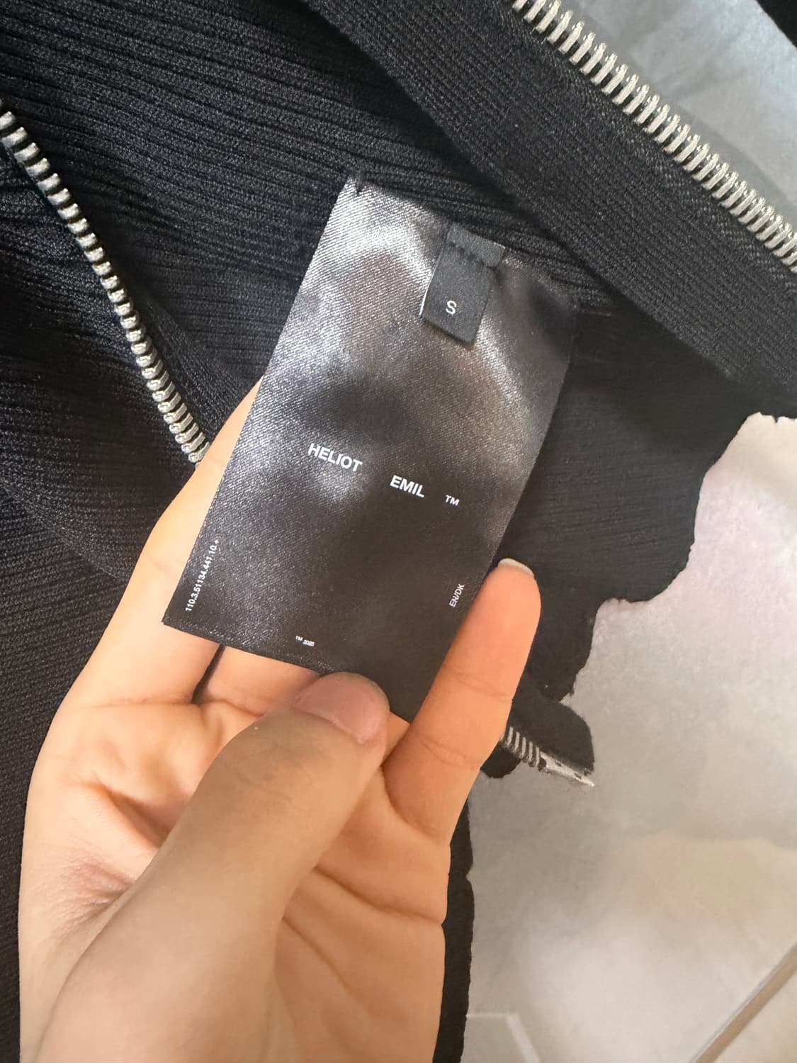 엘리엇에밀 니트 짚 상품이미지3