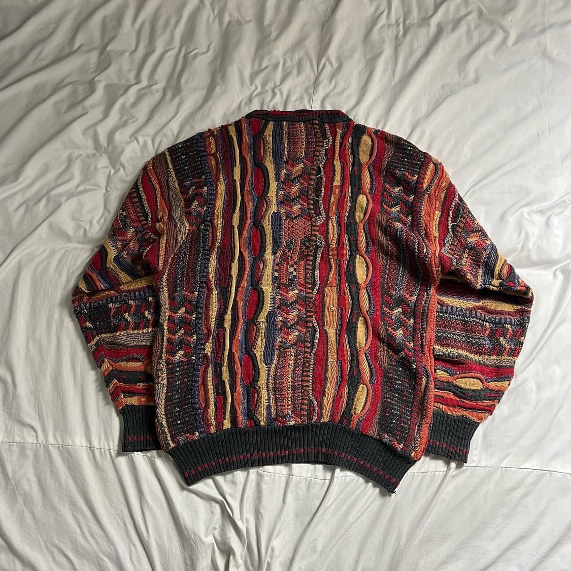 쿠지st 빈티지 케이블 니트 상품이미지2