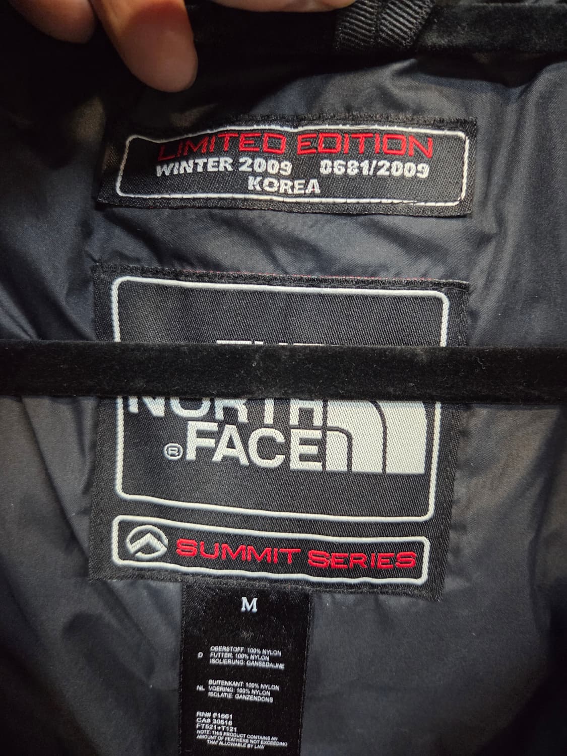 노스페이스 써밋시리즈 퍼텍스 850 눕시맛 패딩 m 상품이미지3