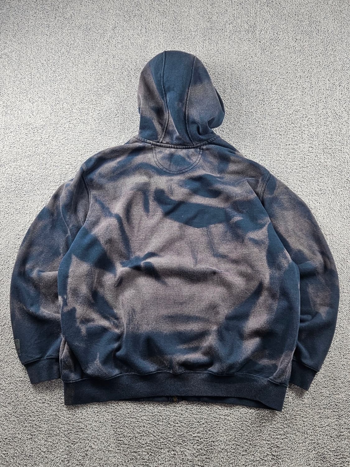 칼하트 다잉 워시드 커스텀 스웻 후드 집업 ( 2XL ) / 10824 상품이미지5