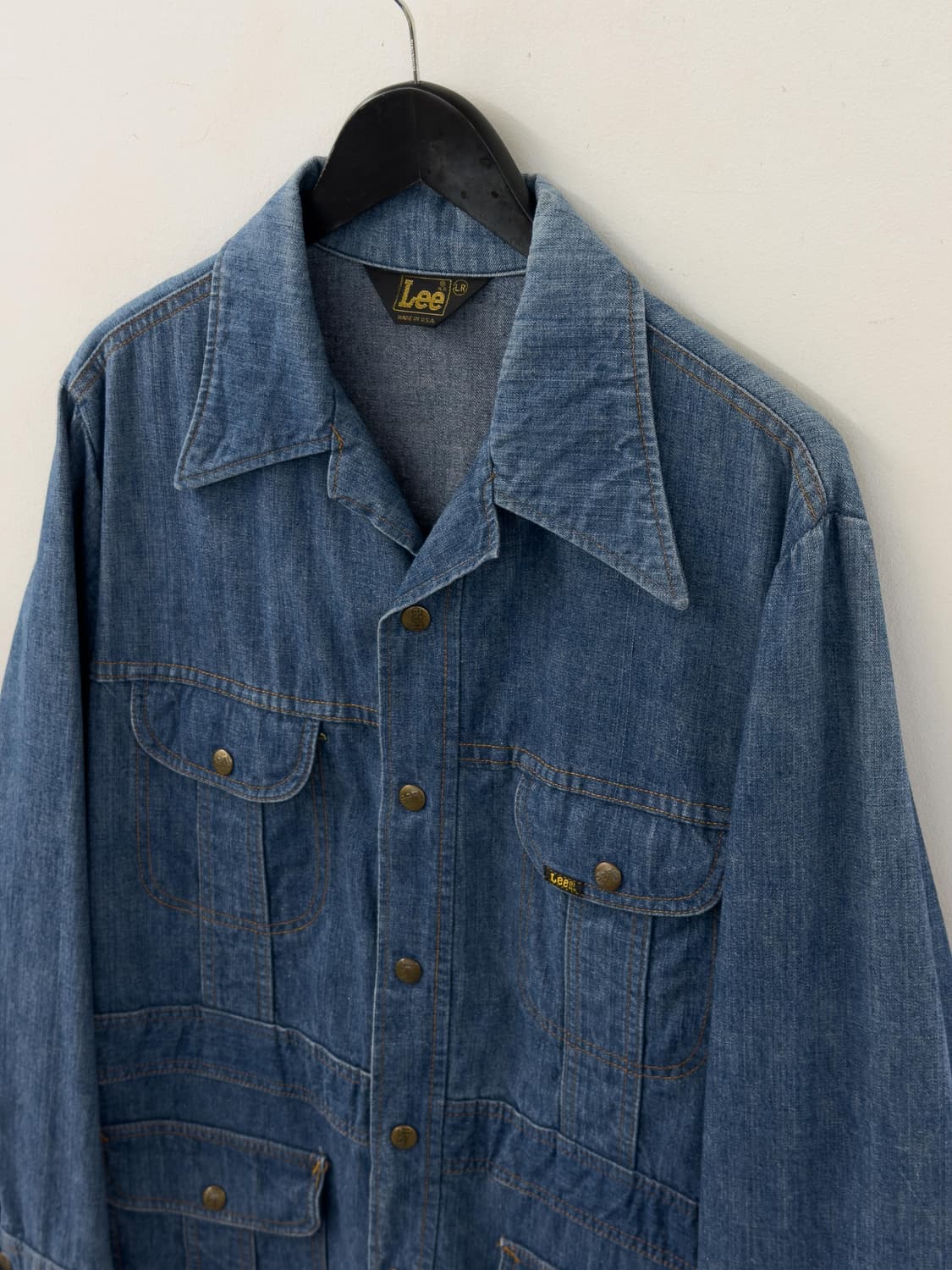 70's USA Lee 웨스턴 데님 자켓 상품이미지2