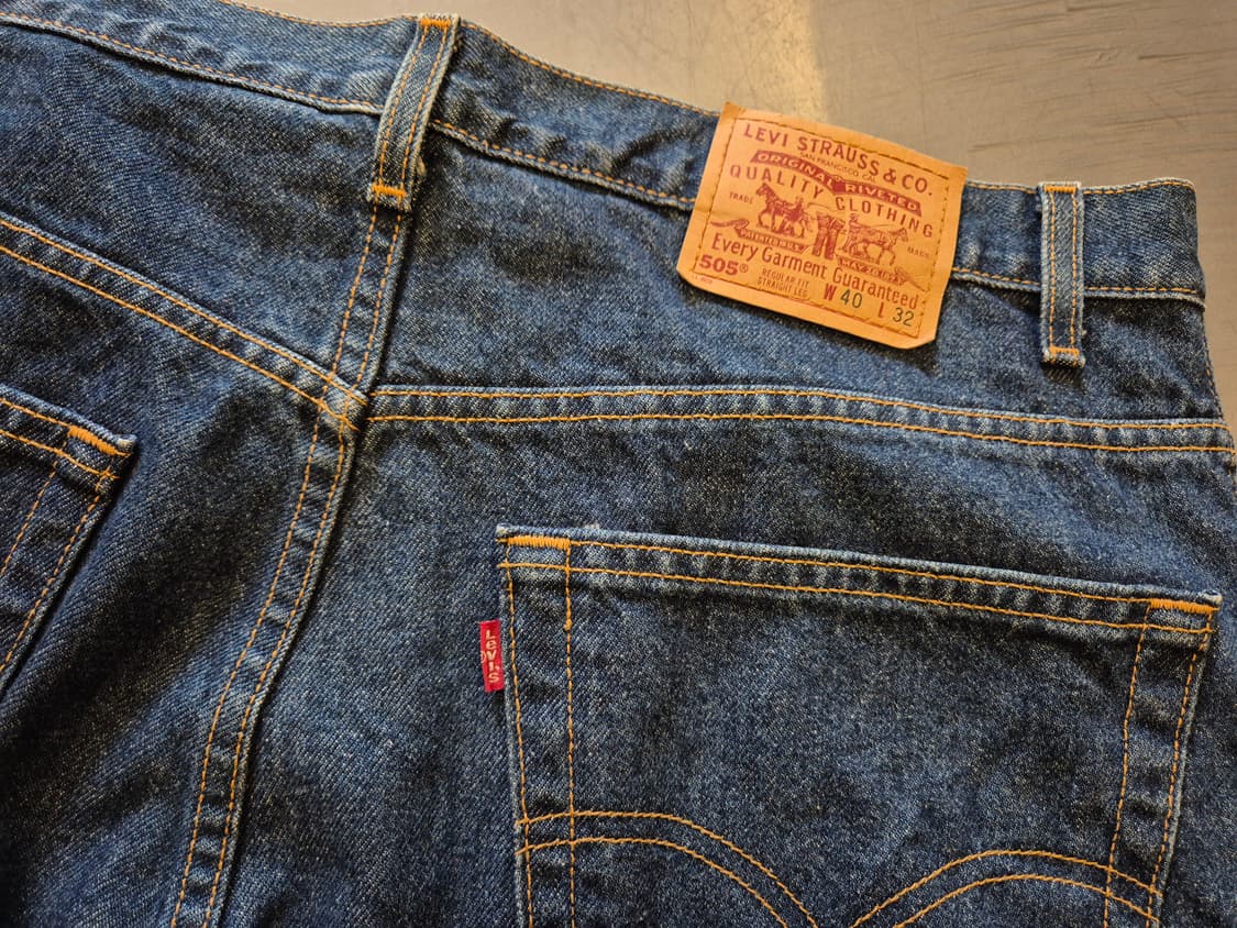 90s 리바이스 505  데님 팬츠 상품이미지3
