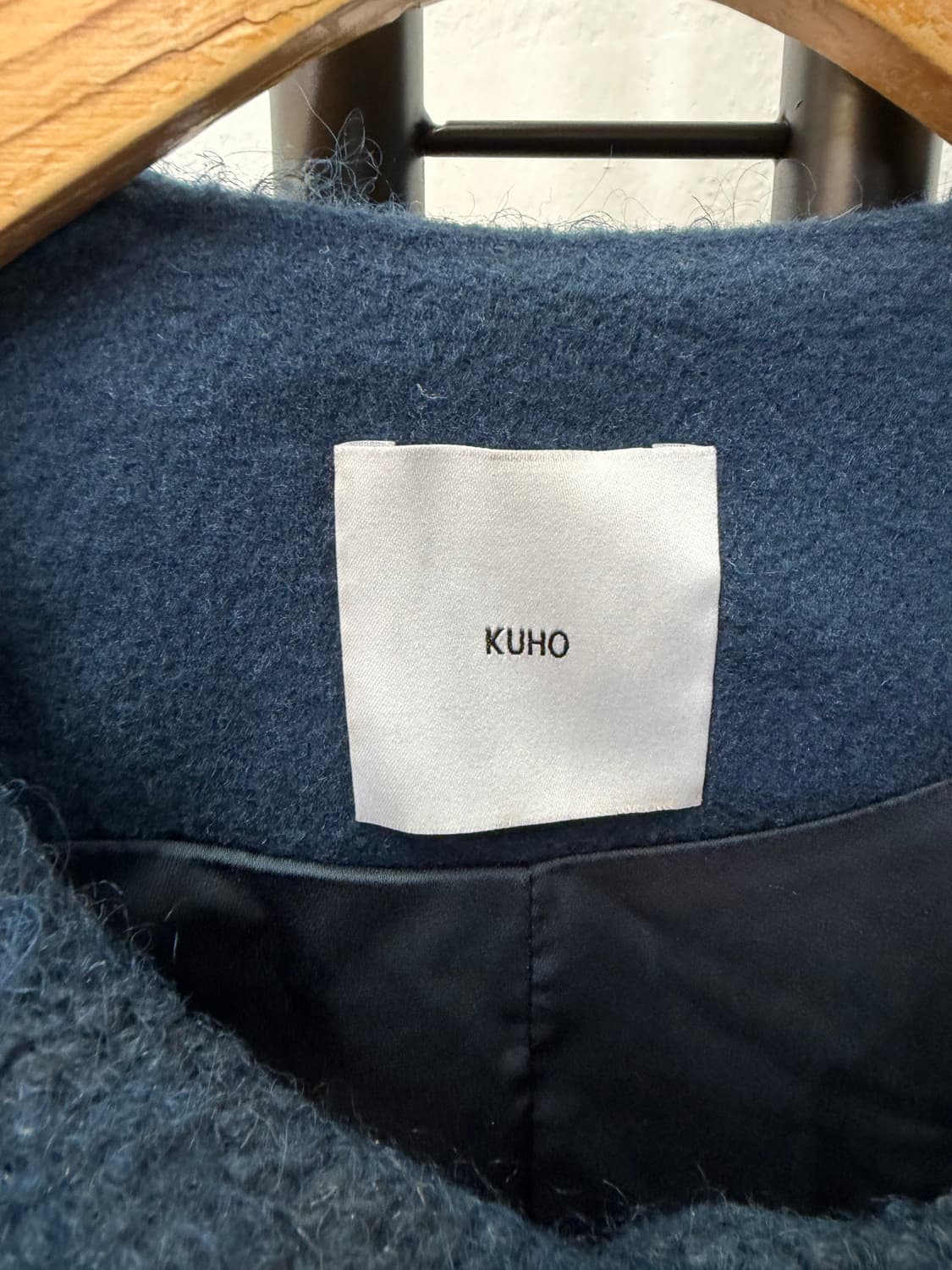 정품) KUHO 구호 블루 니트 가디건 자켓 77 상품이미지7