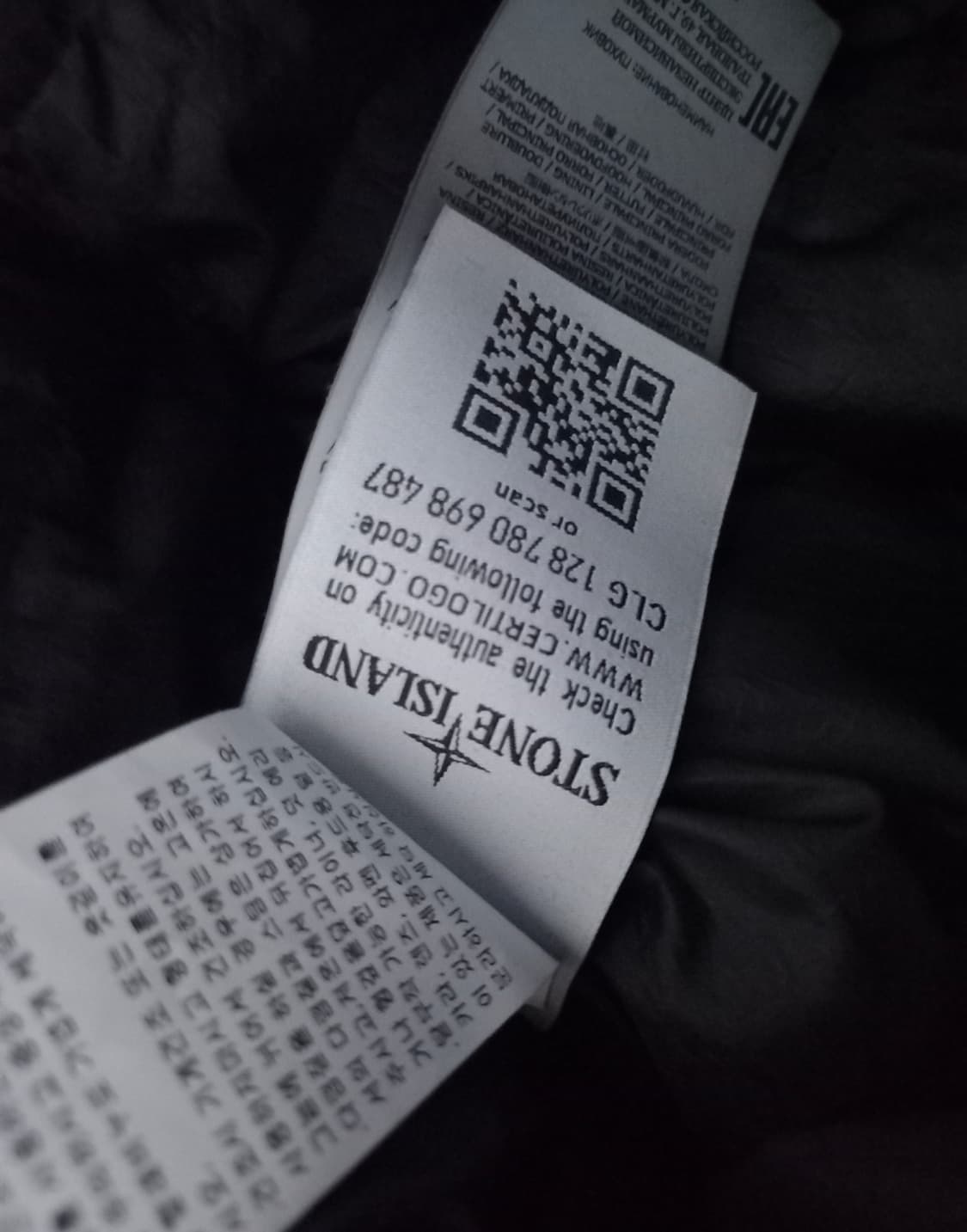 정품 스톤아일랜드 크링클랩스 패딩 19FW 95/M 상품이미지5