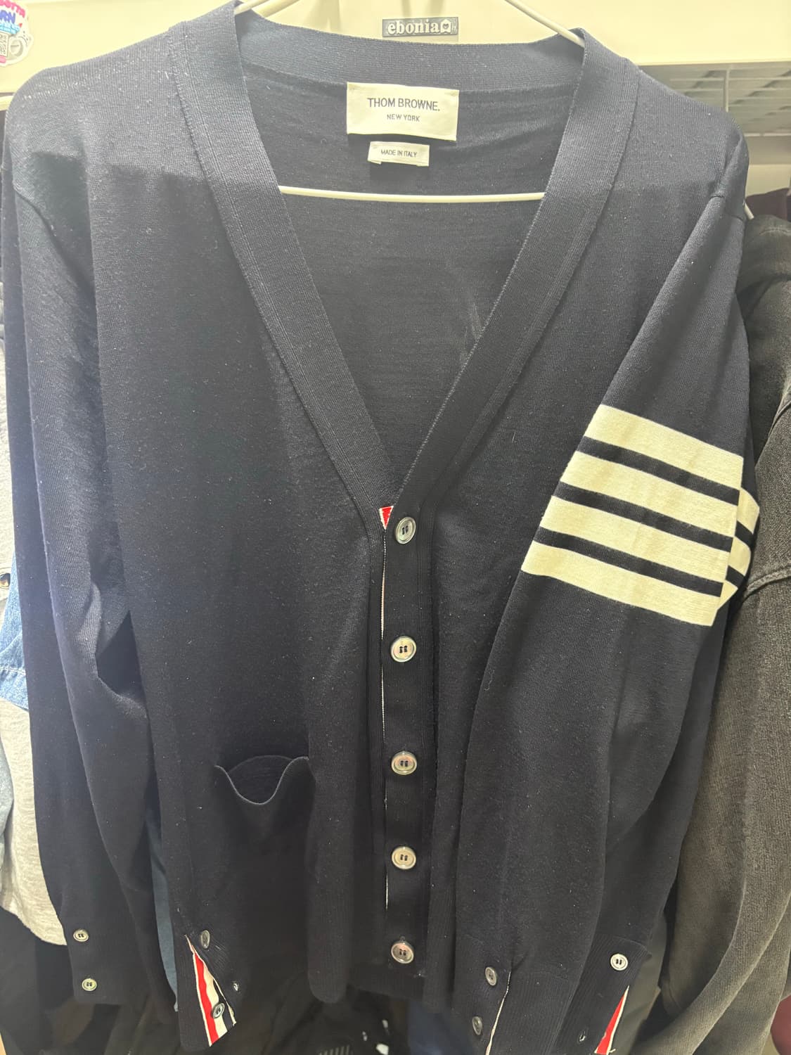 톰브라운 메리노울 가디건[2 size]정품 상품이미지1