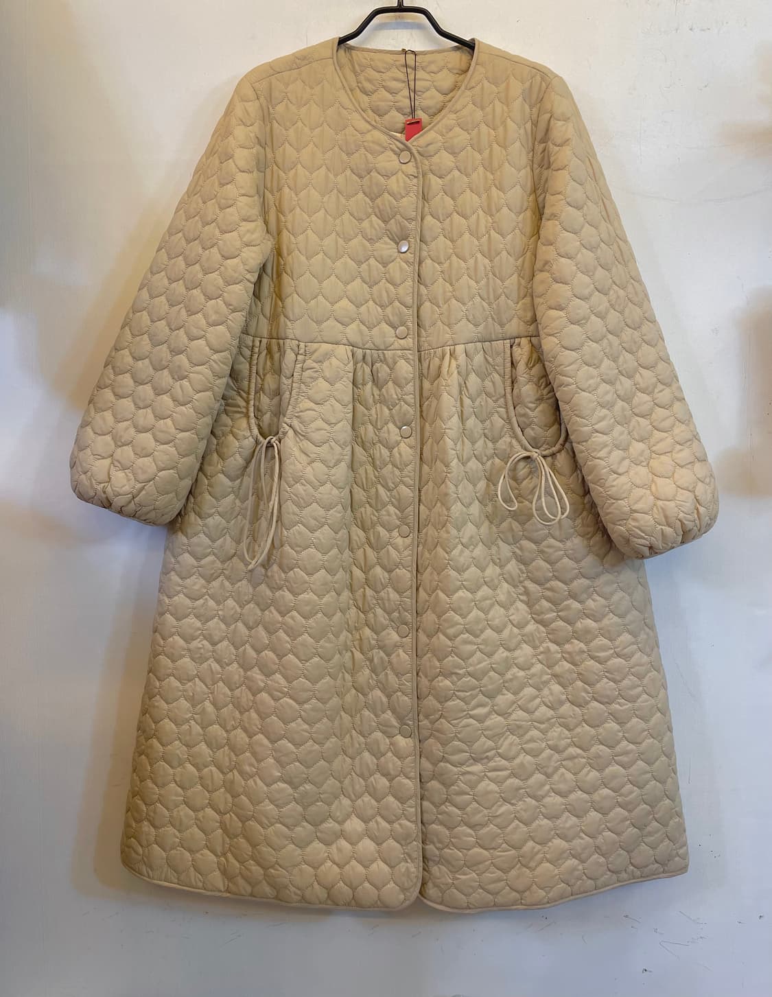 수입 오리털 덕다운 퀼팅 여성 경량롱패딩코트 새상품:) 상품이미지1