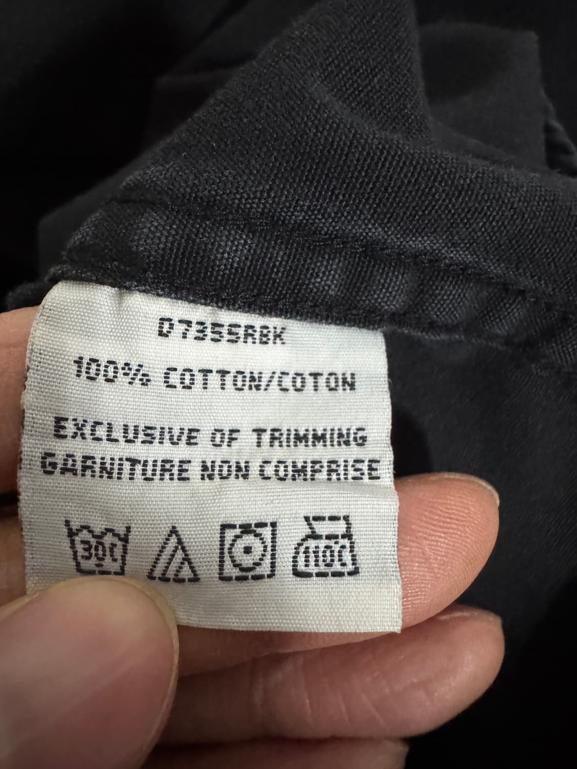 디키즈 Dickies 빅사이즈 투 포켓 워크셔츠 XL ~ 2XL 블랙 상품이미지4