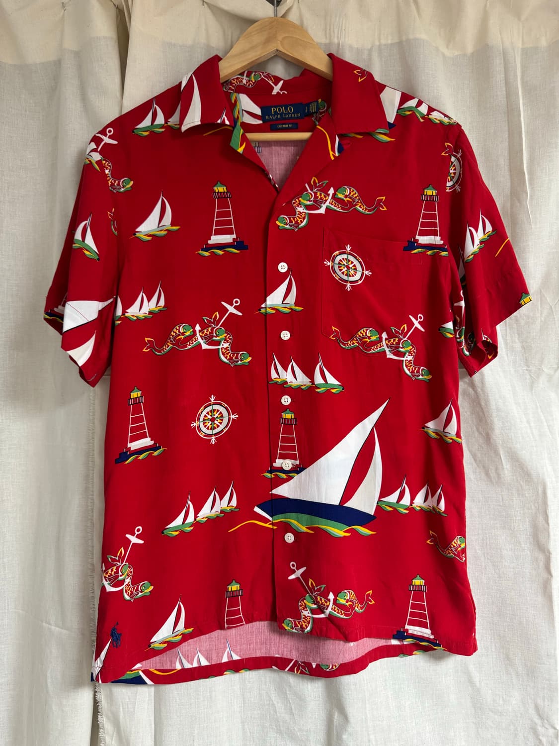 폴로 랄프로렌 / 세일보트 하와이안 셔츠 / S 상품이미지1