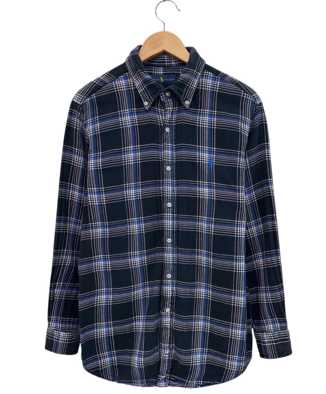 폴로 체크셔츠 다크네이비 (L) 상품이미지1