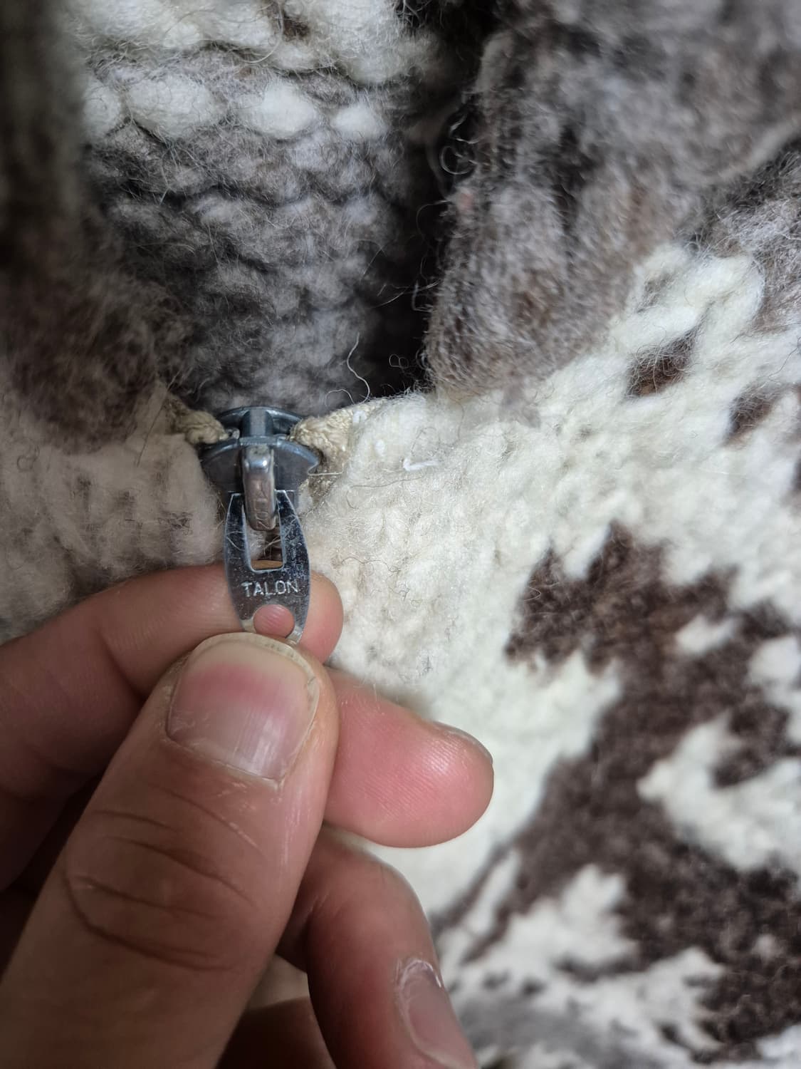 빈티지 헤비울 코위찬 상품이미지2