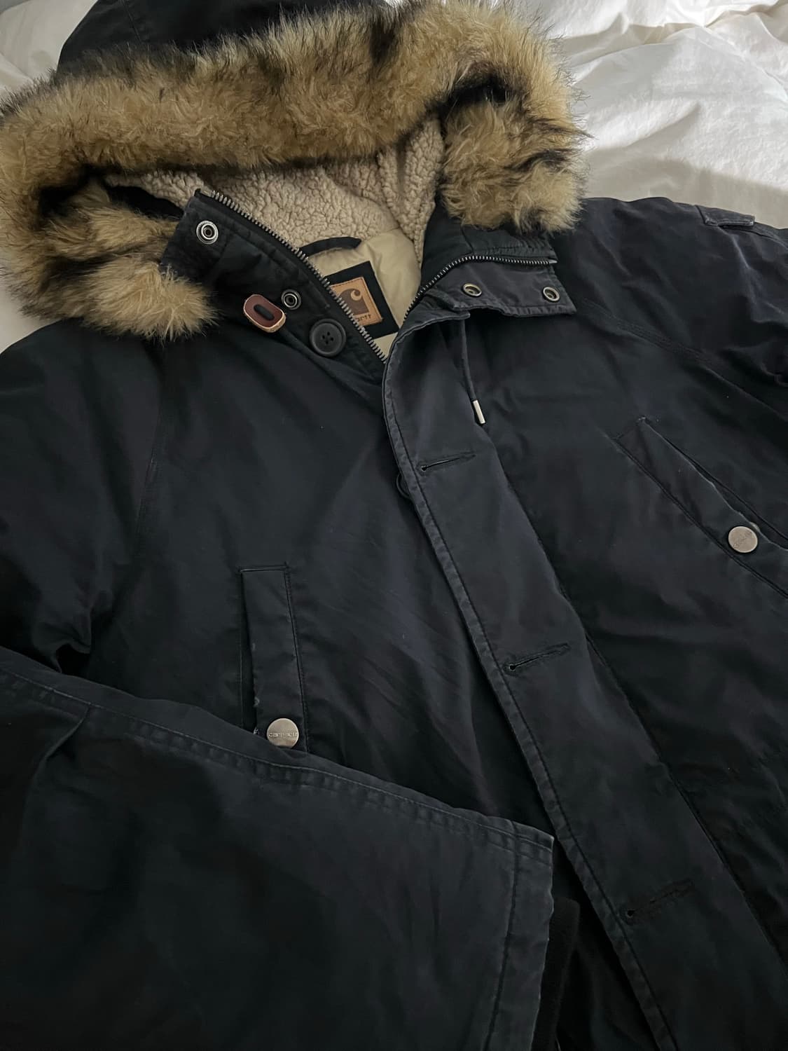 칼하트 다운패딩코트 사이즈xerox 상품이미지2