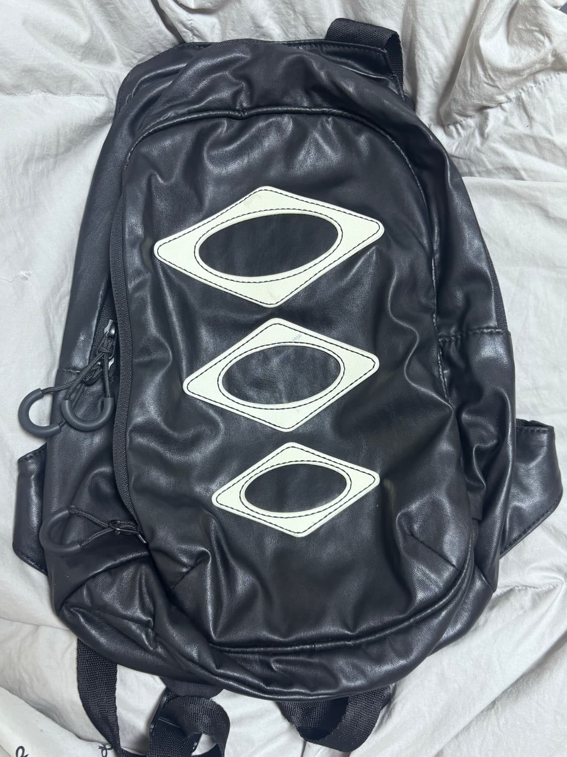 미스치프 롬버스 미니 백팩 블랙 상품이미지2