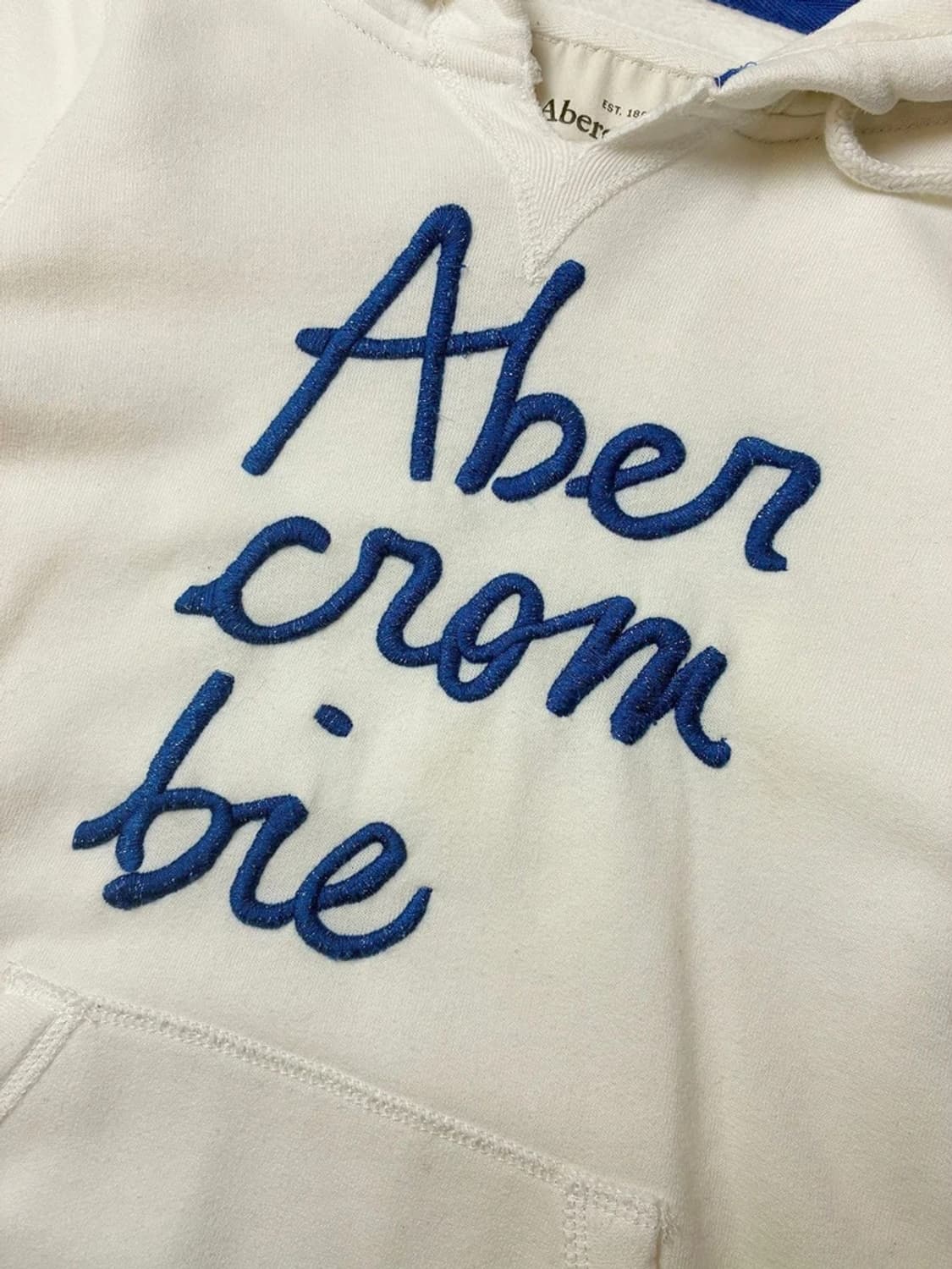아베크롬비 00s Y2K 레터링 로고 후드티 PN5288 상품이미지3