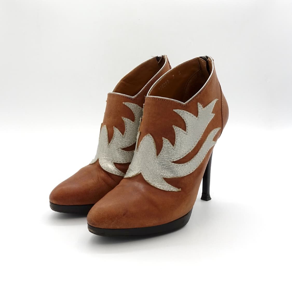 [7B] RALPH LAUREN  랄프로렌 웨스턴 앵클 펌프스 힐 부츠 상품이미지2