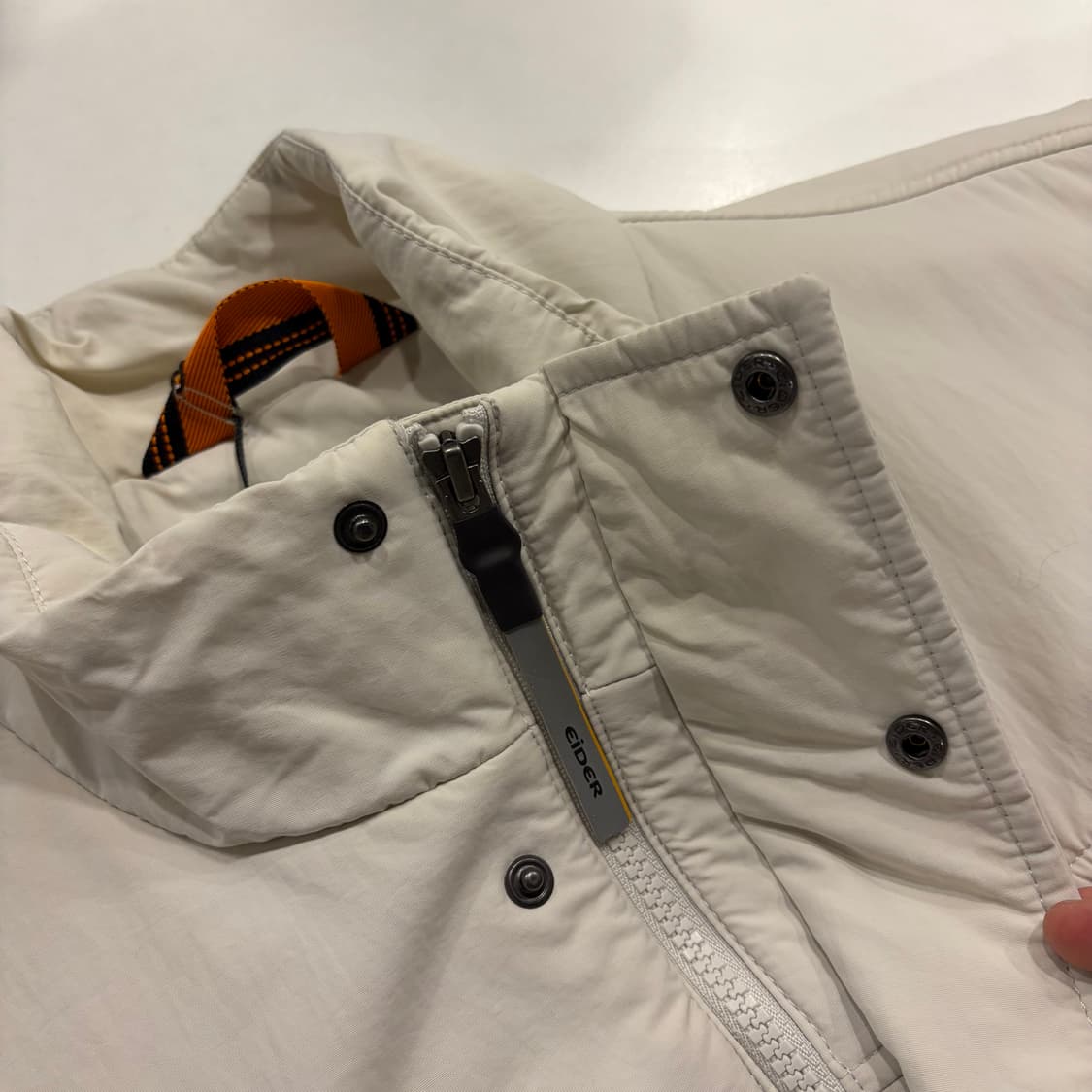 [M] 아이더 코듀라 플리스 자켓 화이트 B392 상품이미지6