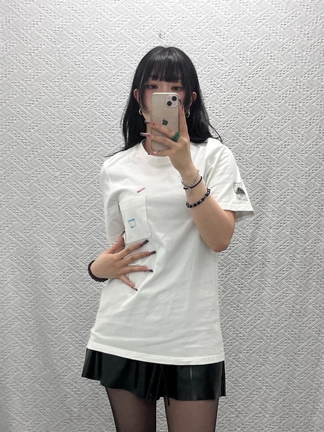 아디다스 빈티지 캐주얼 키치 그래픽 포켓 반팔티 S C11782 상품이미지2