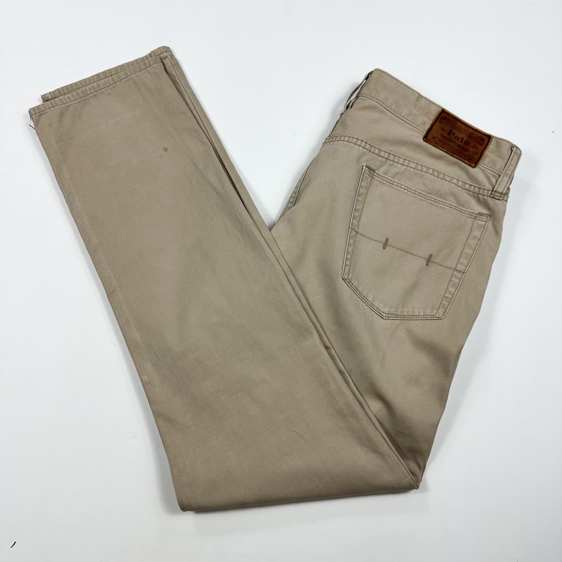 34 폴로 랄프로렌 레귤러 슬림핏 치노팬츠 베이지 상품이미지1