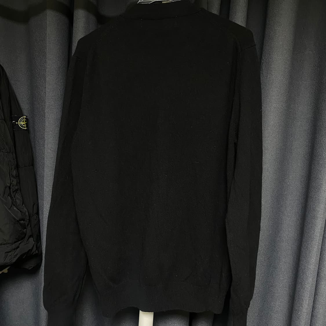 꼼데가르송 레드와펜 가디건 블랙 L 상품이미지4