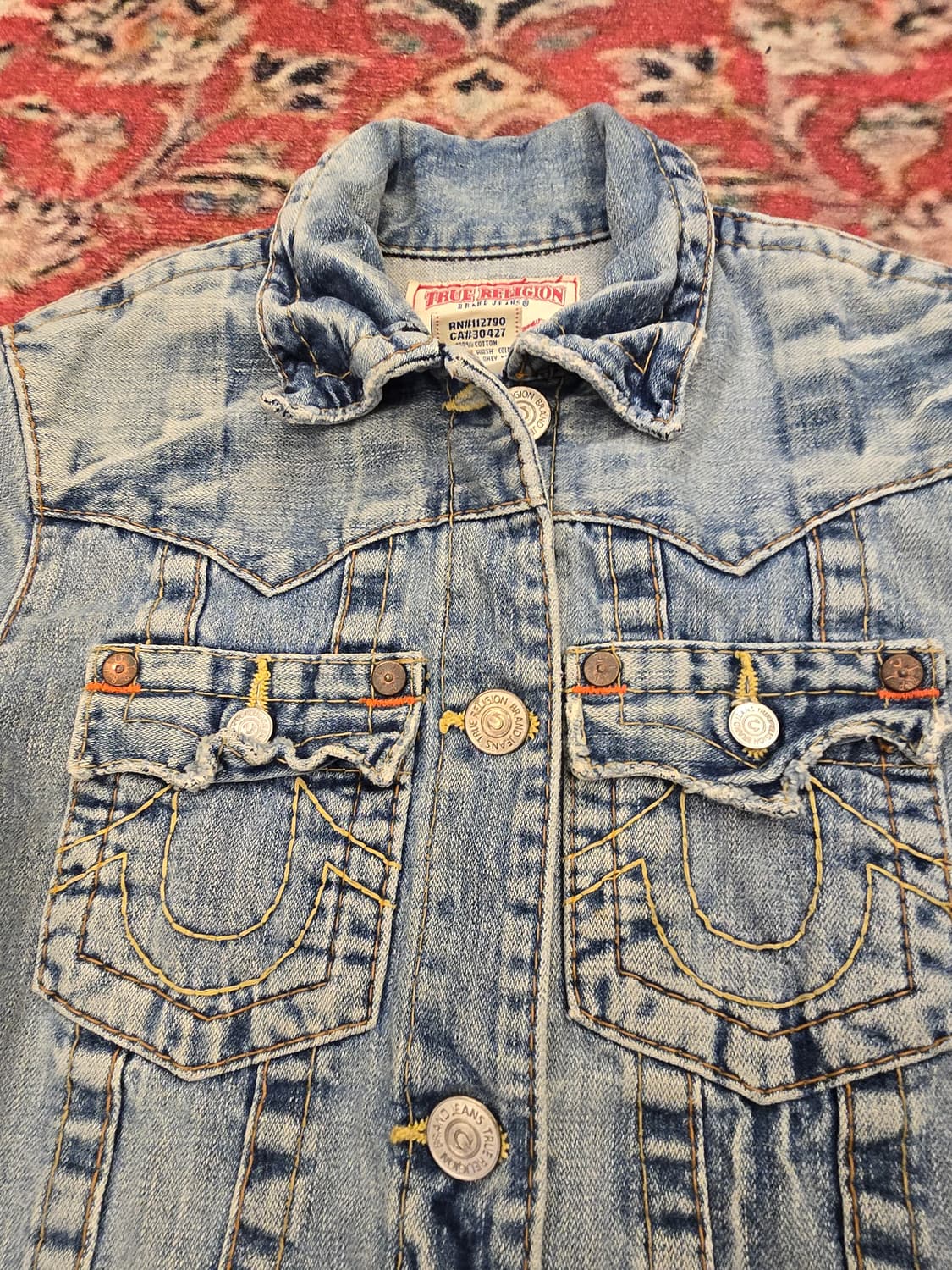 트루릴리젼(True Religion)데님 트러커 자켓 상품이미지6