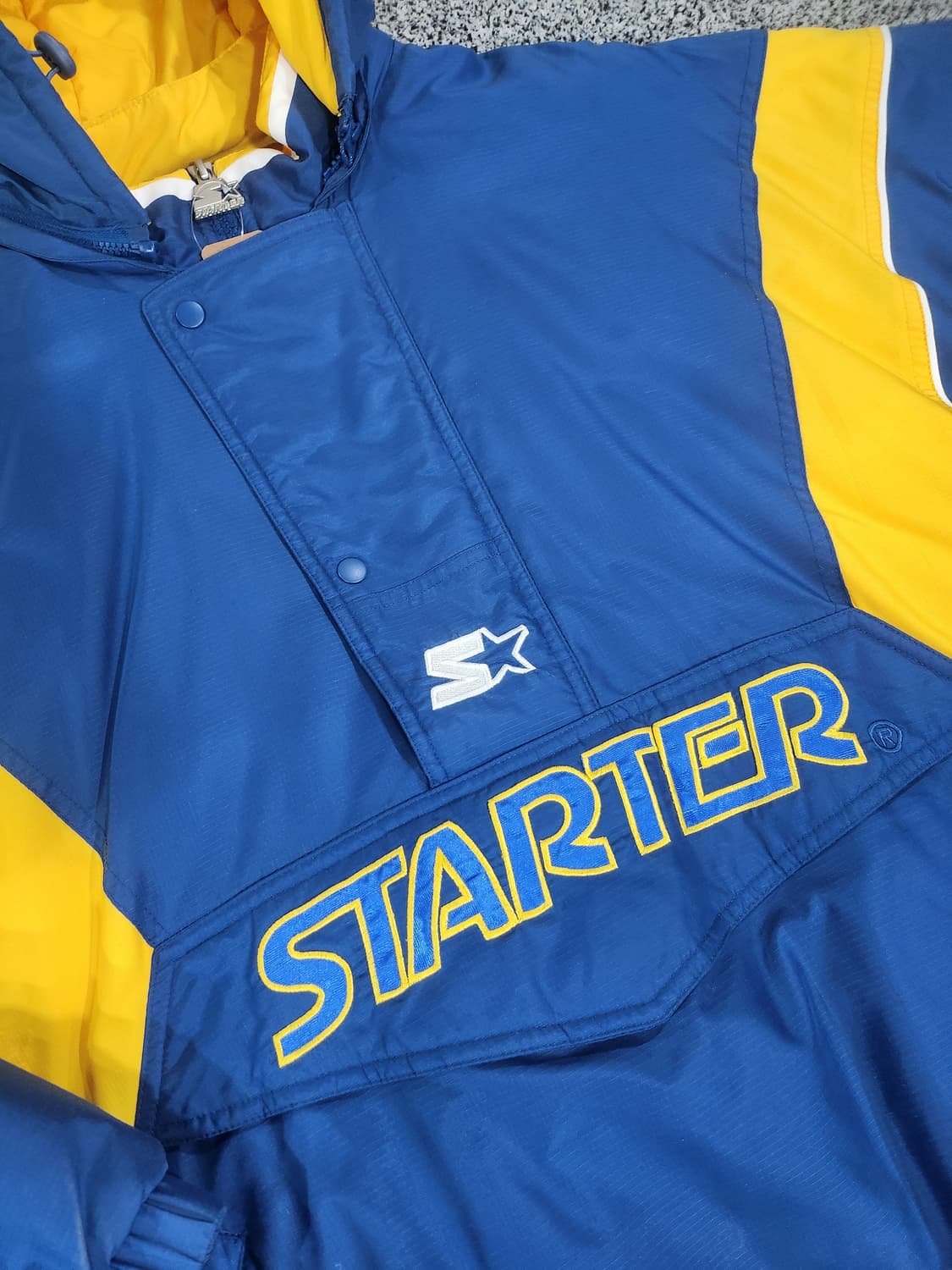 스타터(Starter) 아노락 하프 집업 자켓 XL 상품이미지3