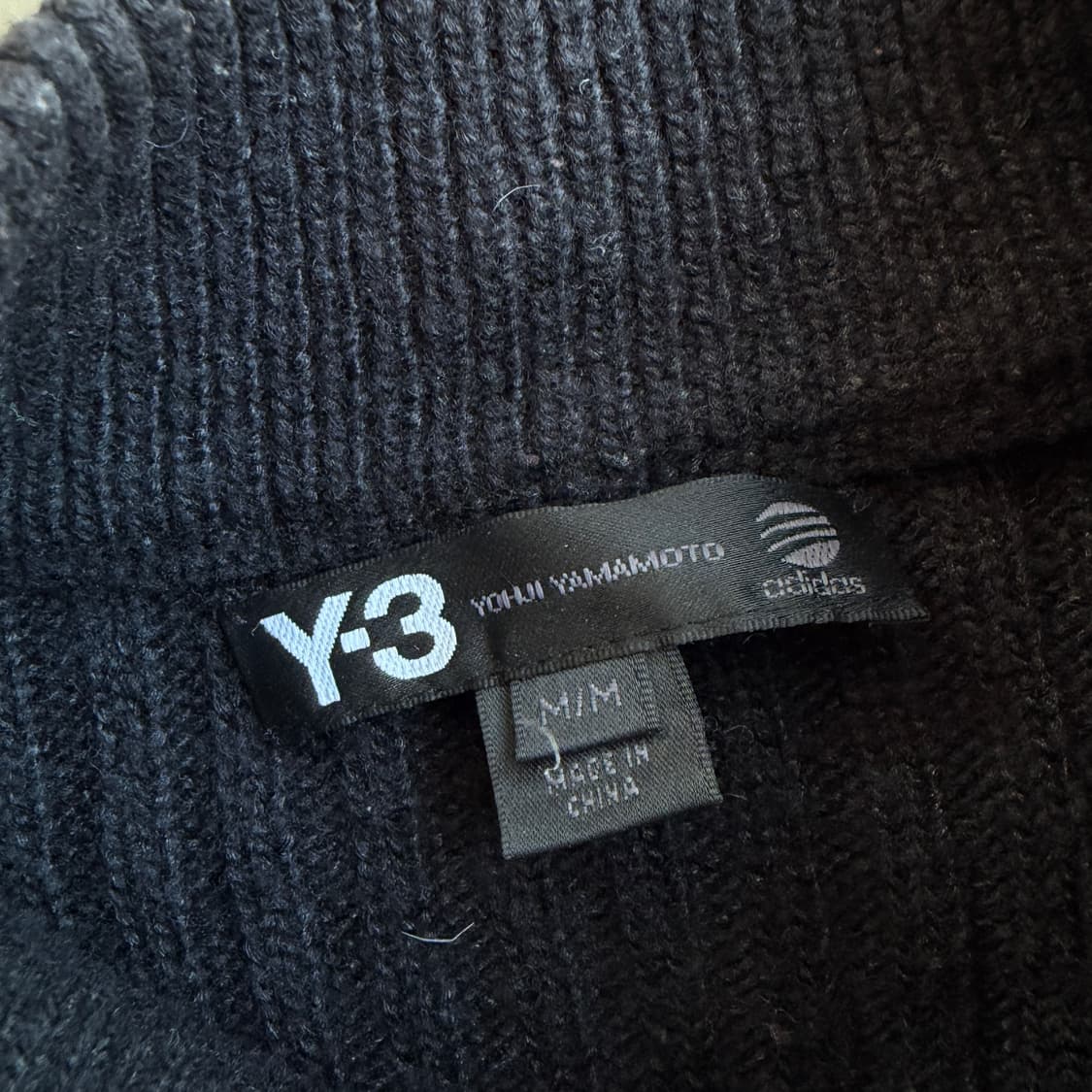 Y-3 요지야마모토 니트 집업 상품이미지6