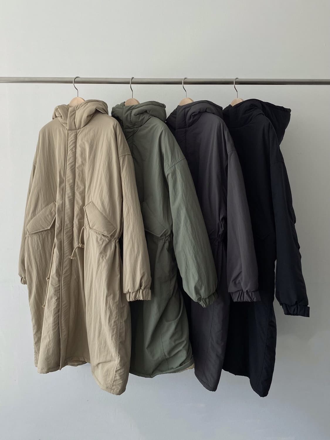 hippiedippy bear long padding jp / khaki 상품이미지4