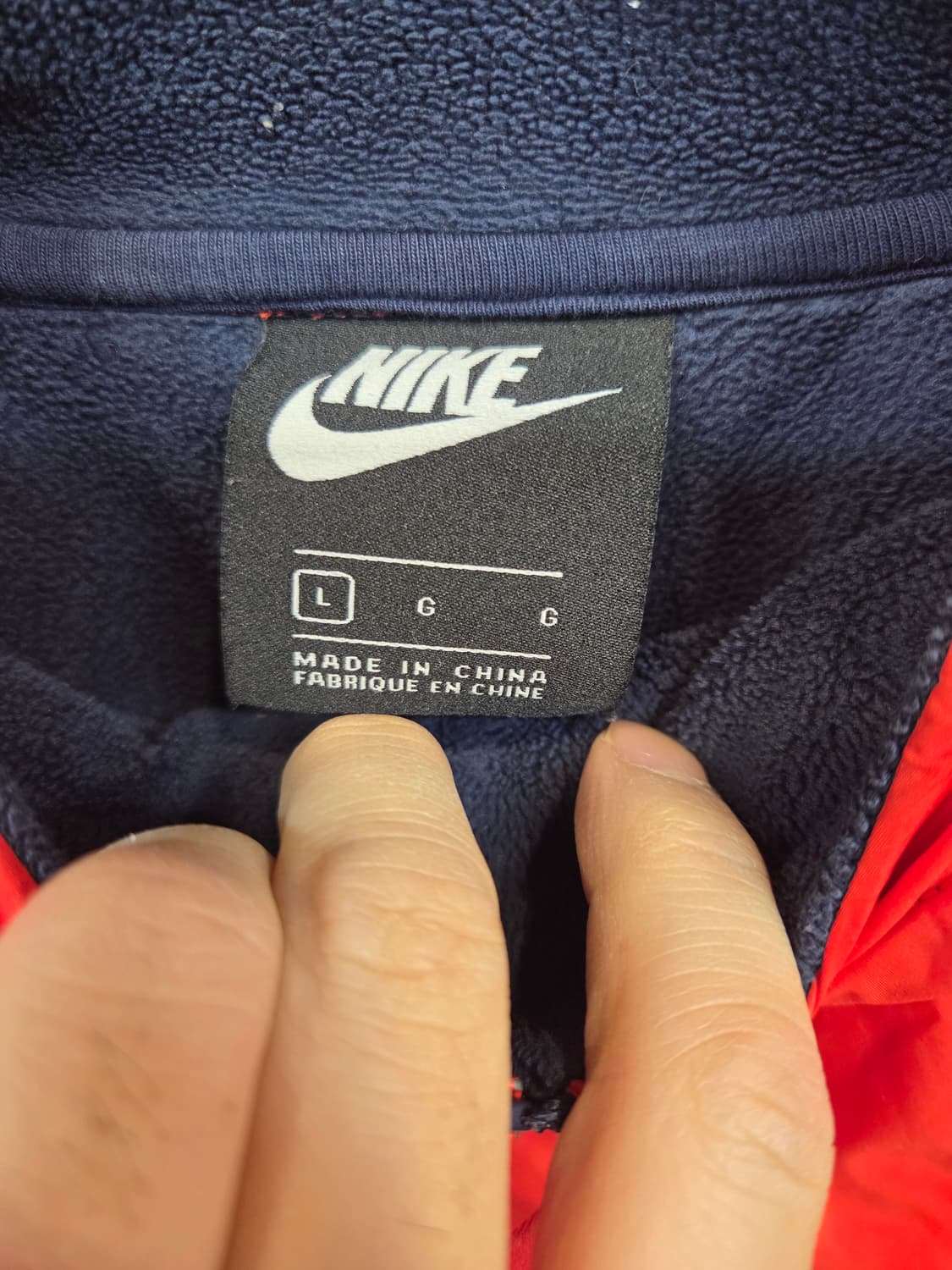 나이키 스포츠웨어 코어윈터 플리스 풀집후디 L 상품이미지3