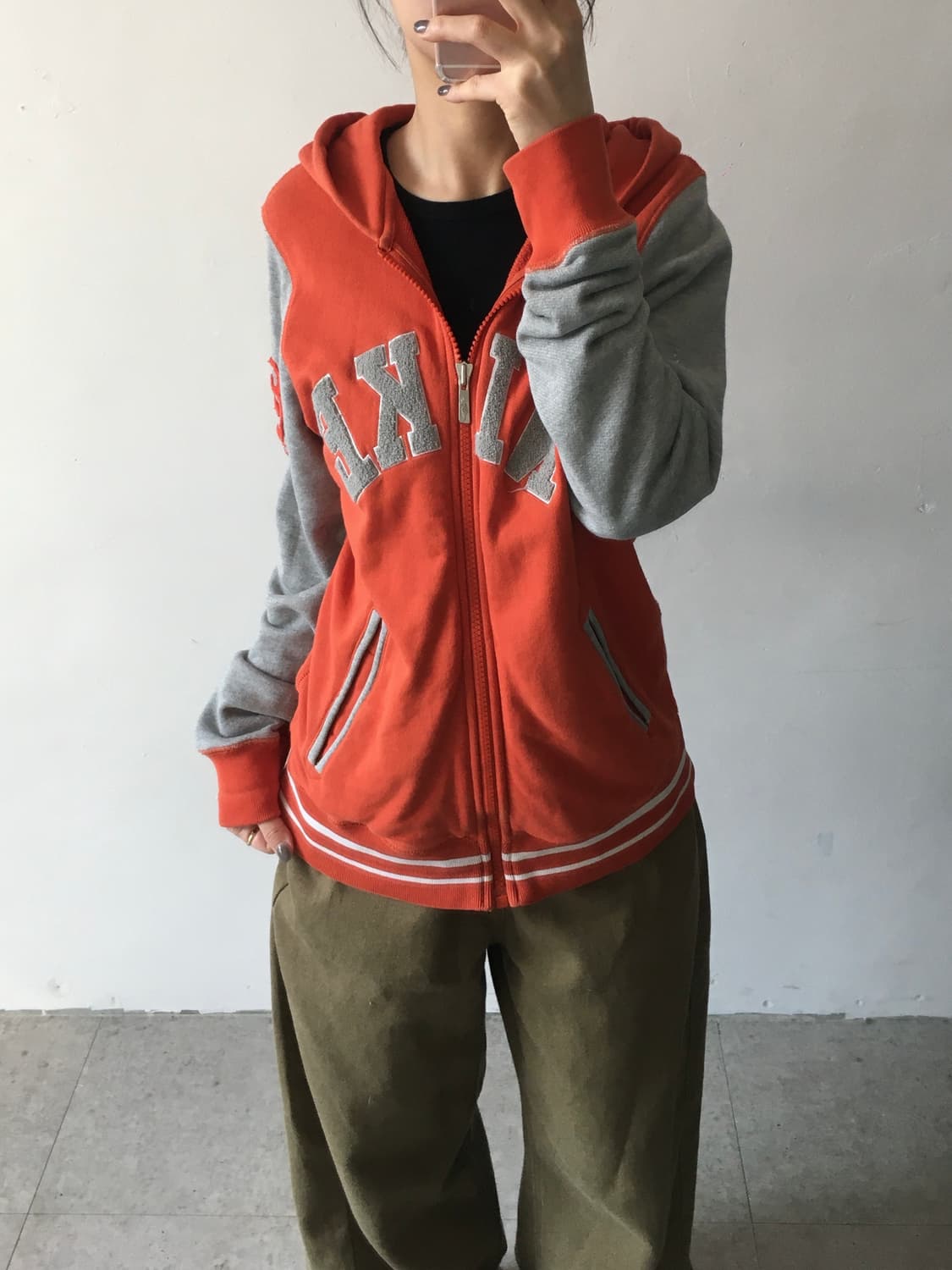 나이키 빅로고 후드집업 상품이미지1