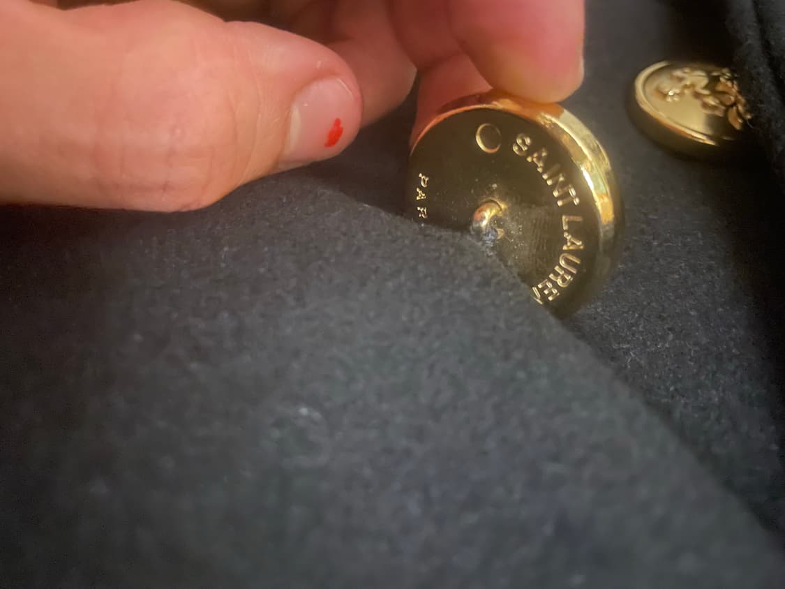 Hedi FW16 Saint Laurent 팔리디움 밀리터리 코트 상품이미지6